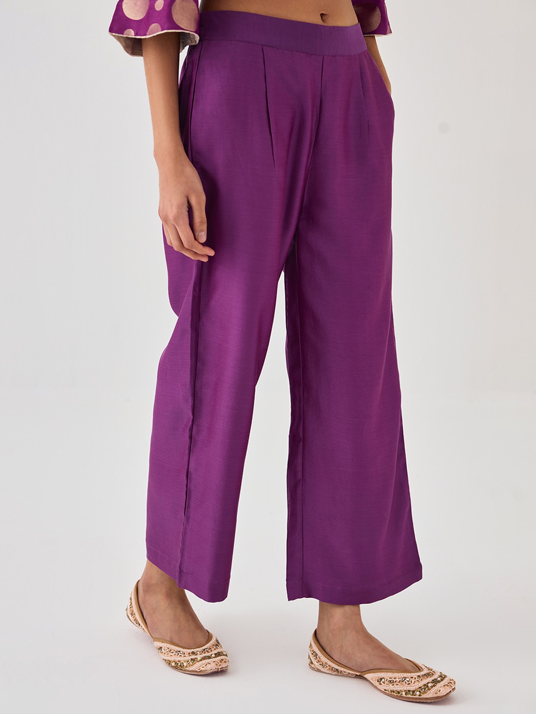 Kasshi Purplr Trouser