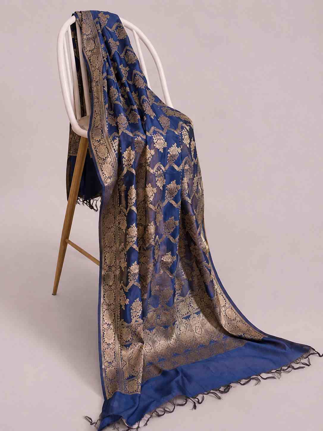 Navy Blue Drape