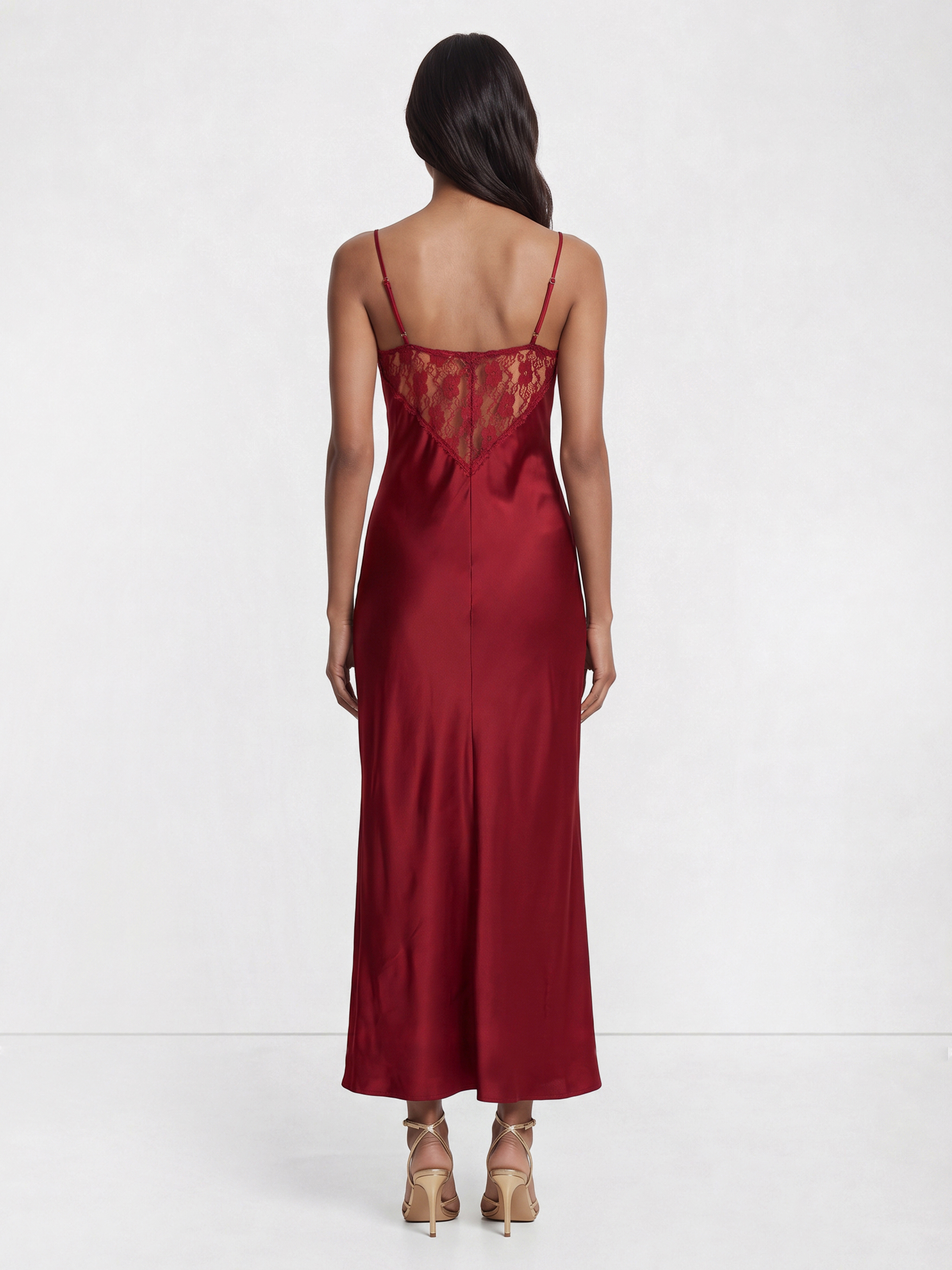 Nicia Satin Dress