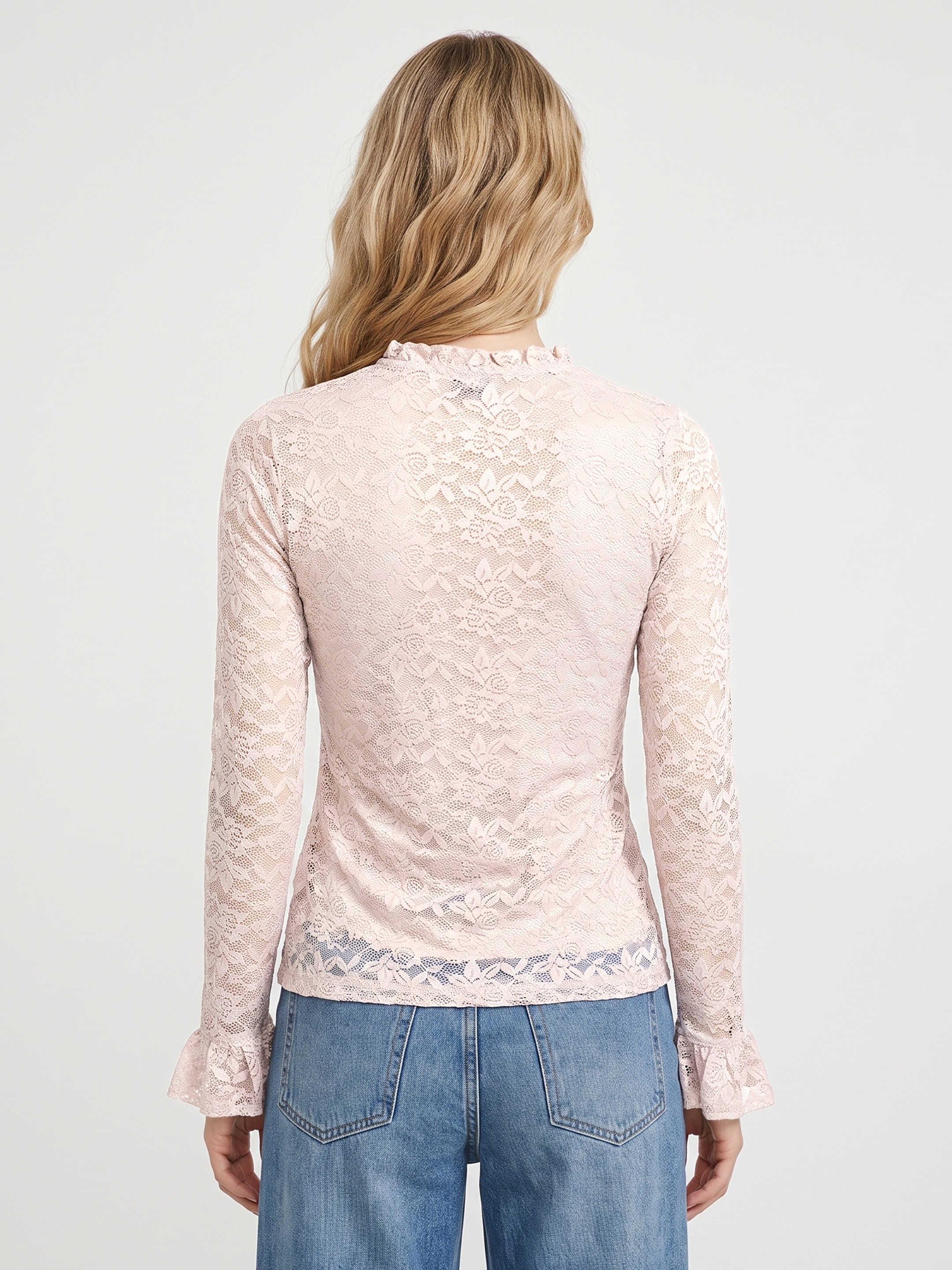 Clie Lace Knitted Top