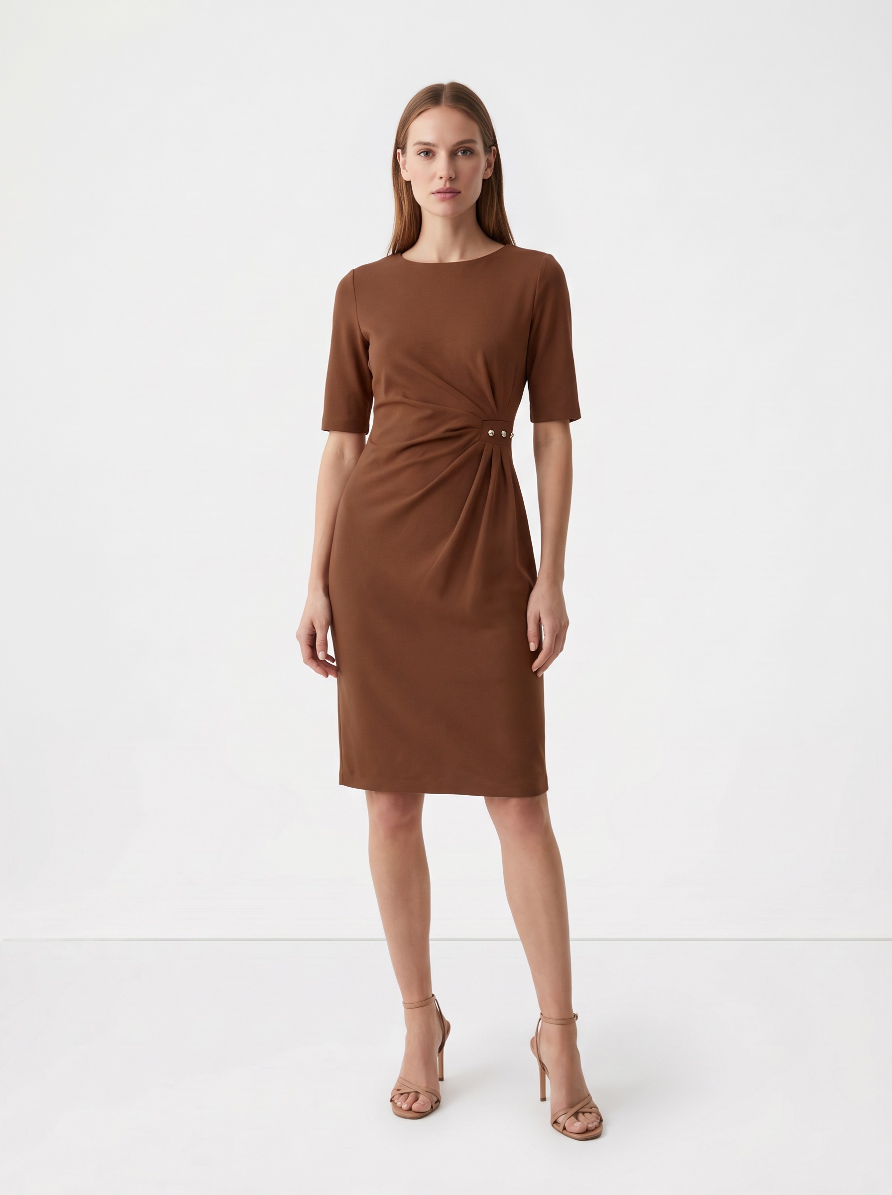 Esther Brown Dress