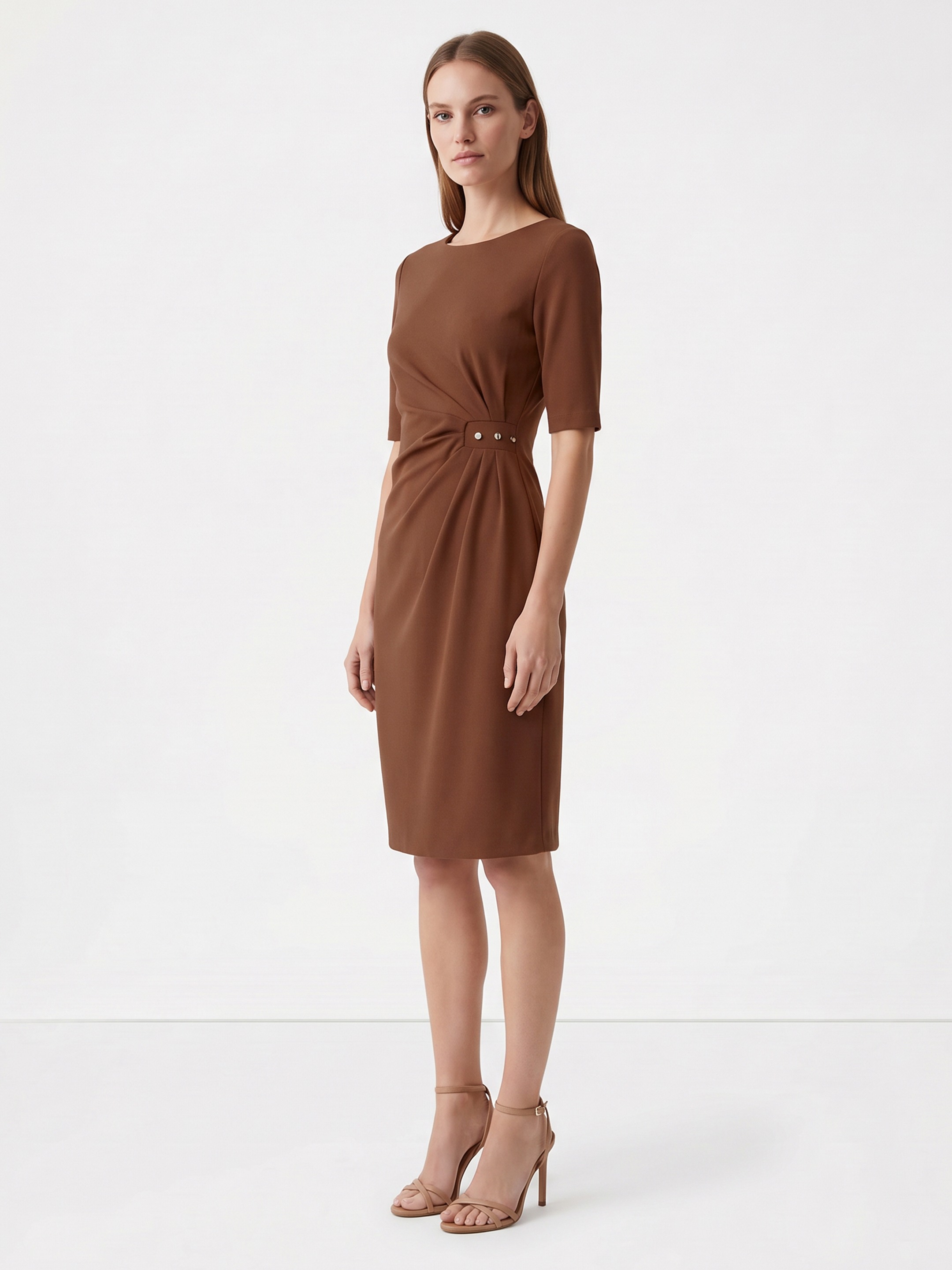 Esther Brown Dress