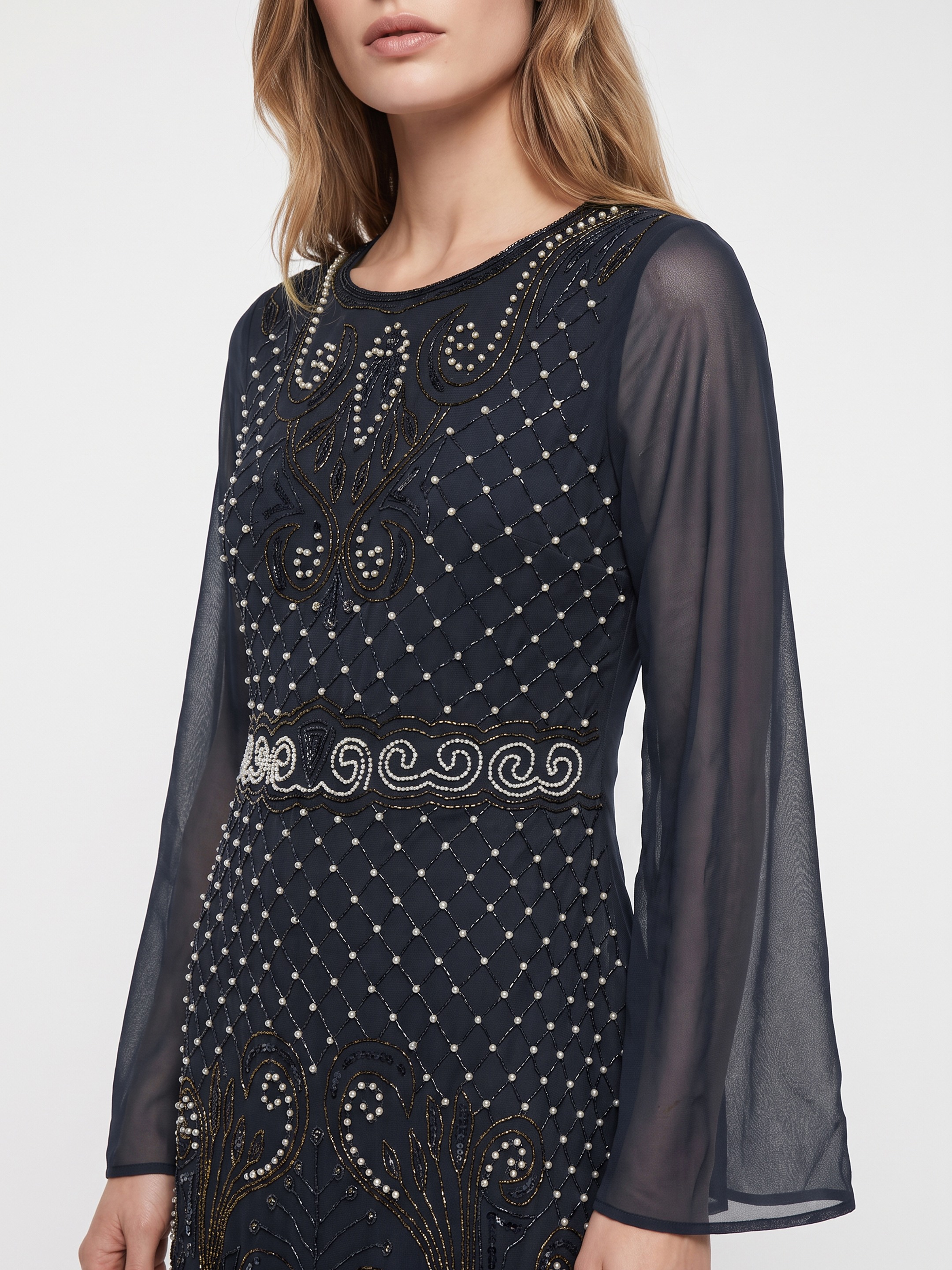 Sami Navy Dress