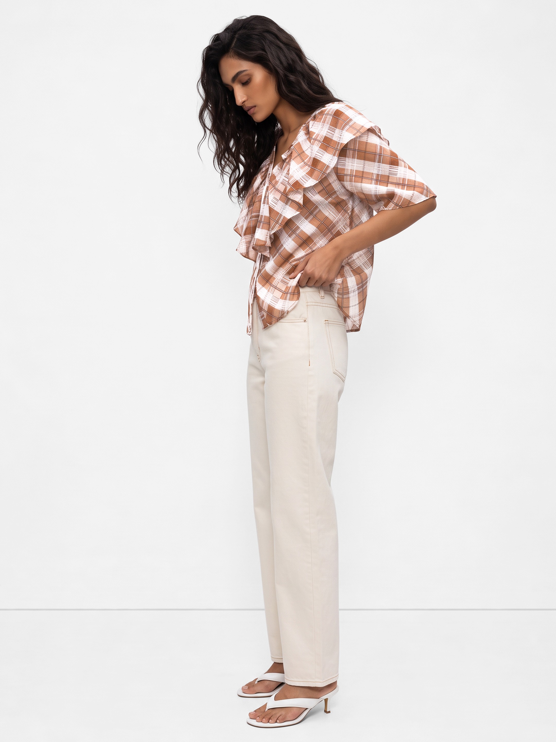 Tazia Ruffule Top