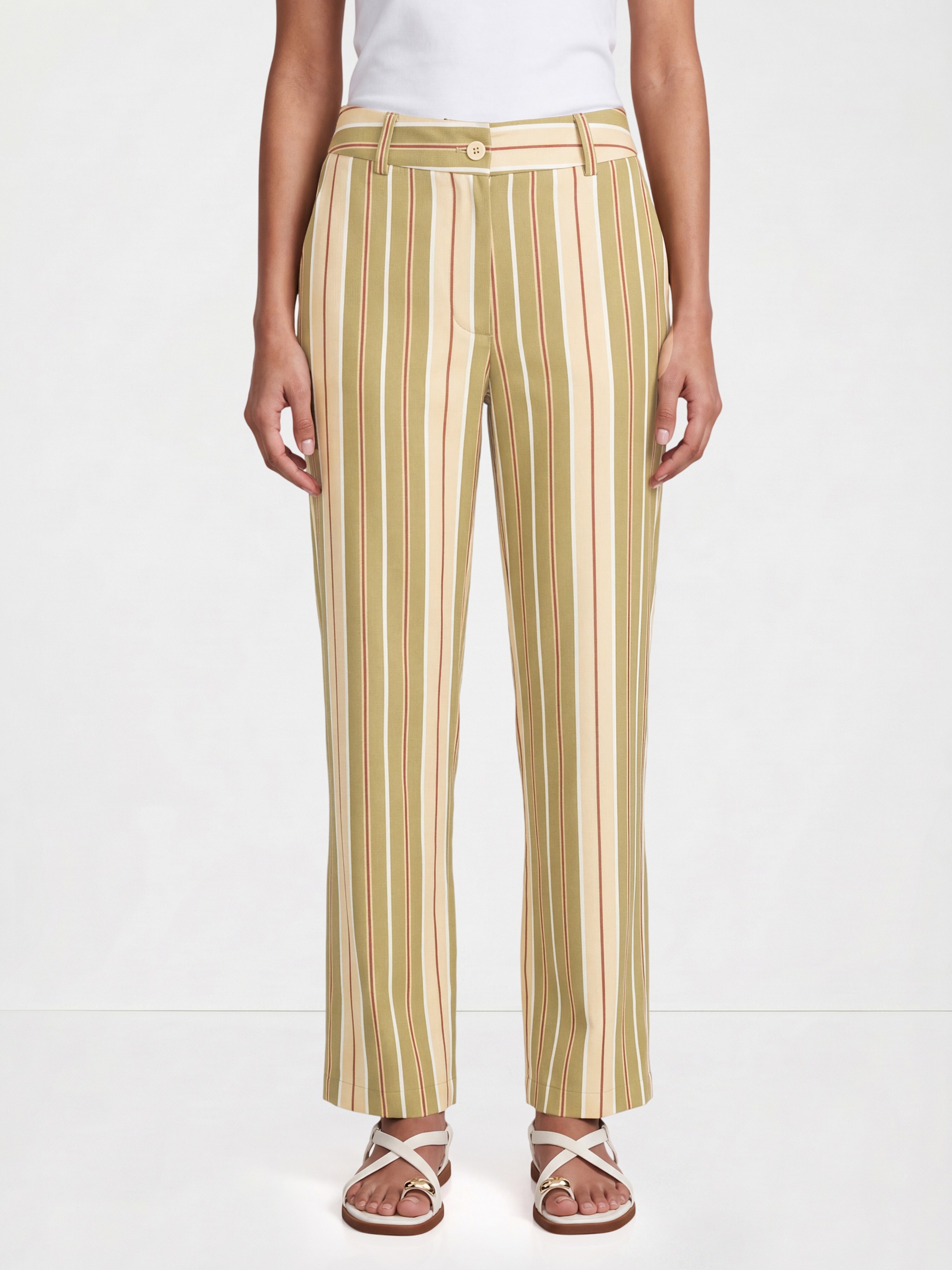 Gabrio Green Trouser