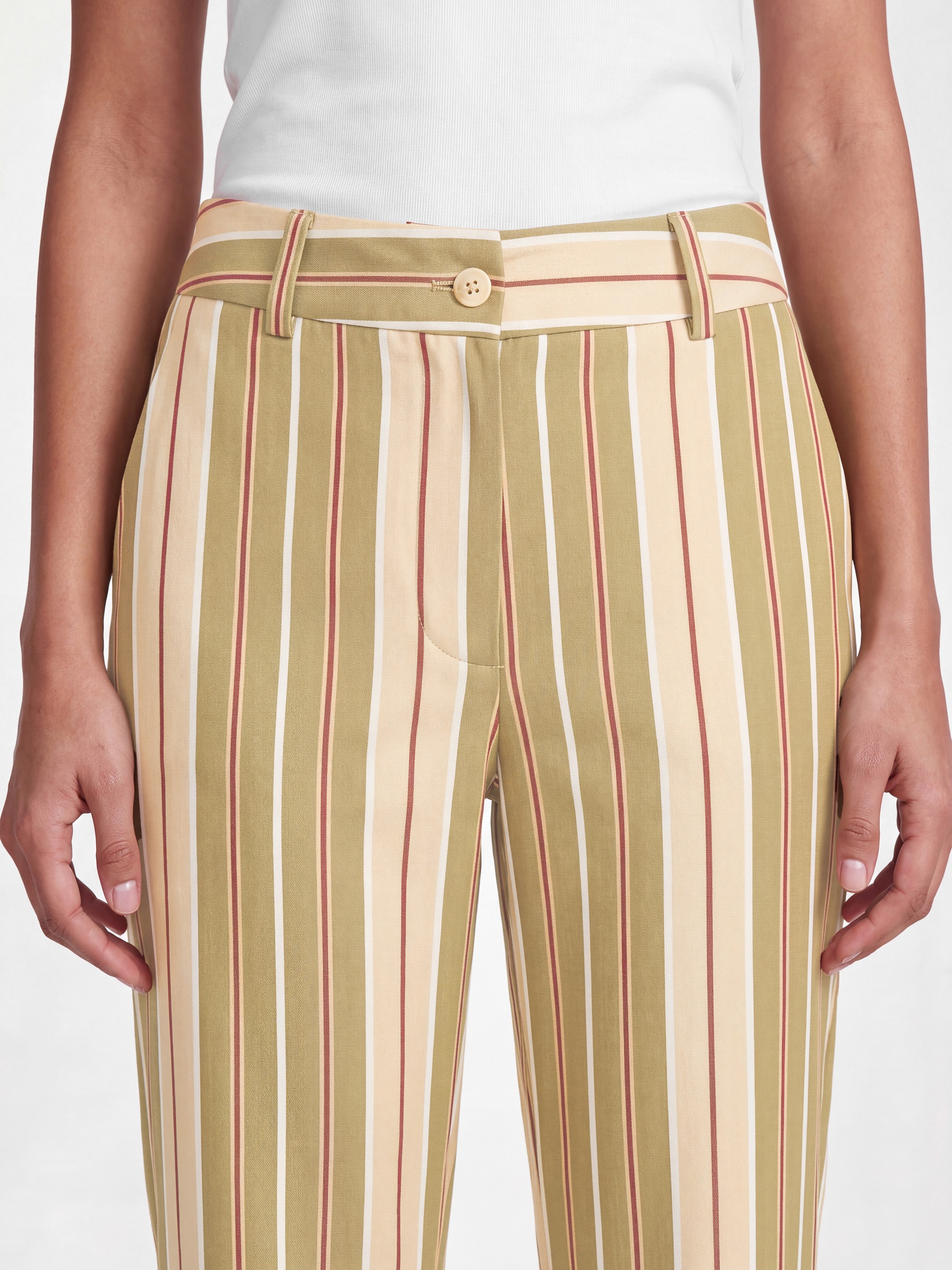 Gabrio Green Trouser