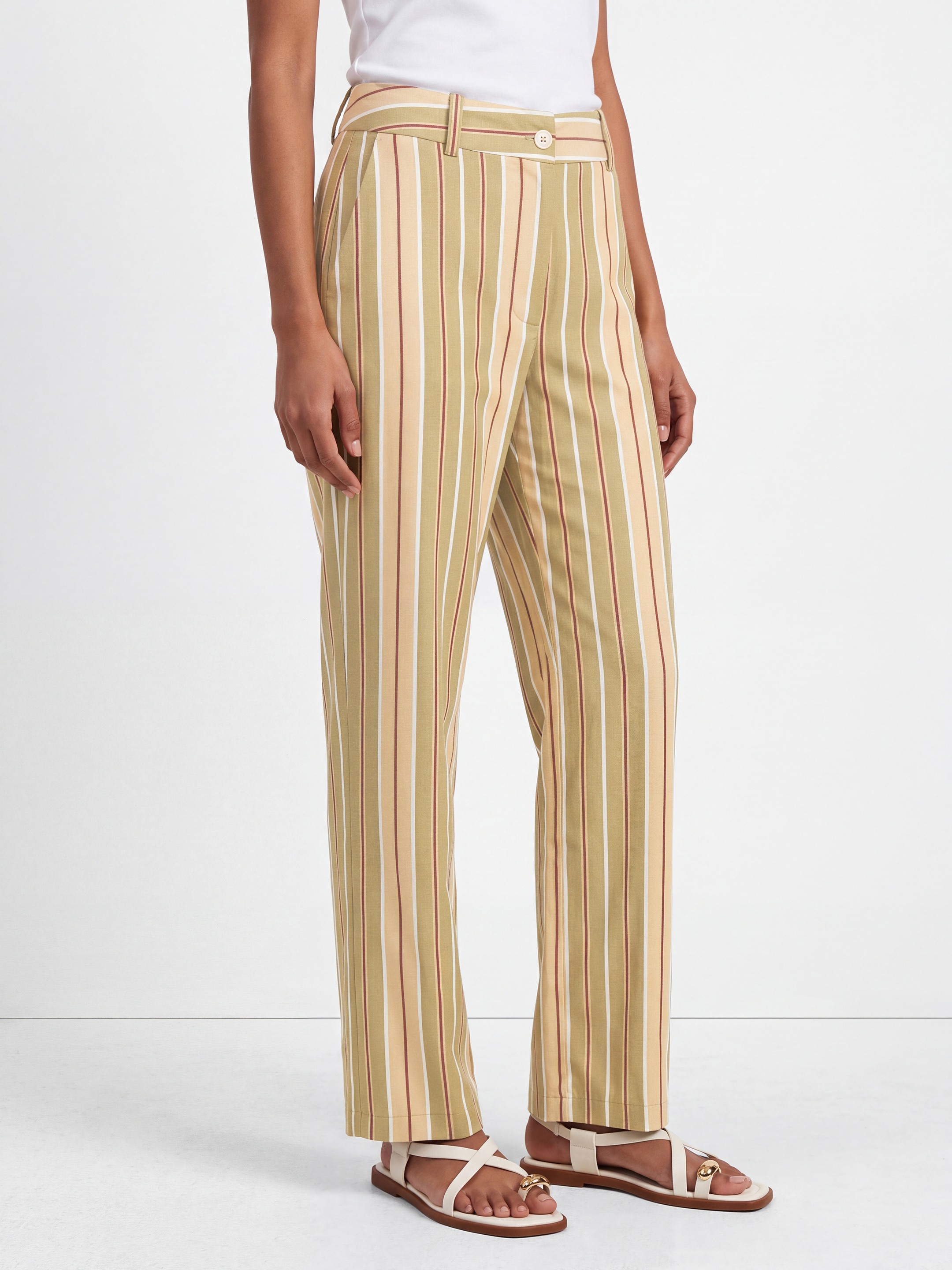 Gabrio Green Trouser