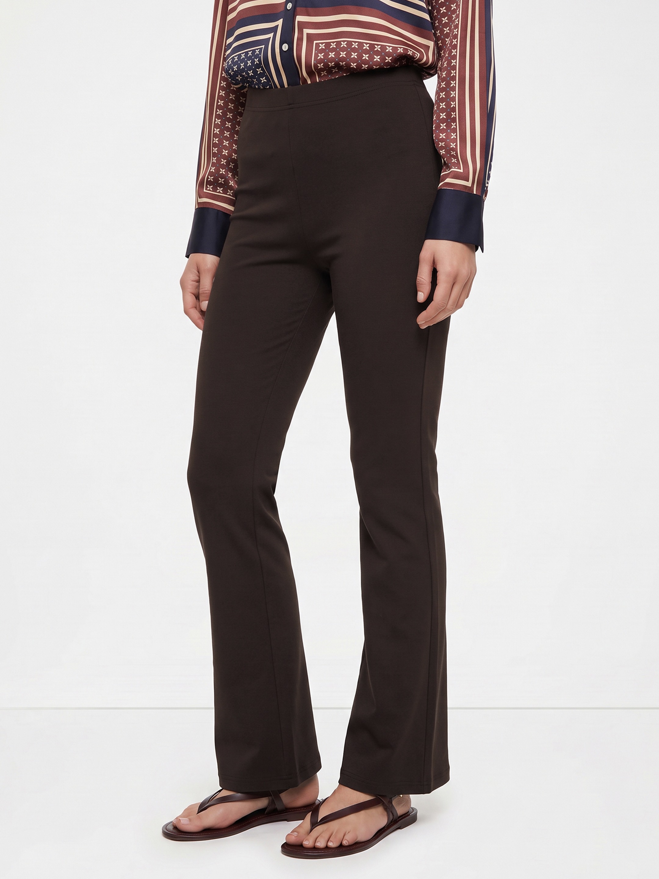 Mia Dark Brown Trouser