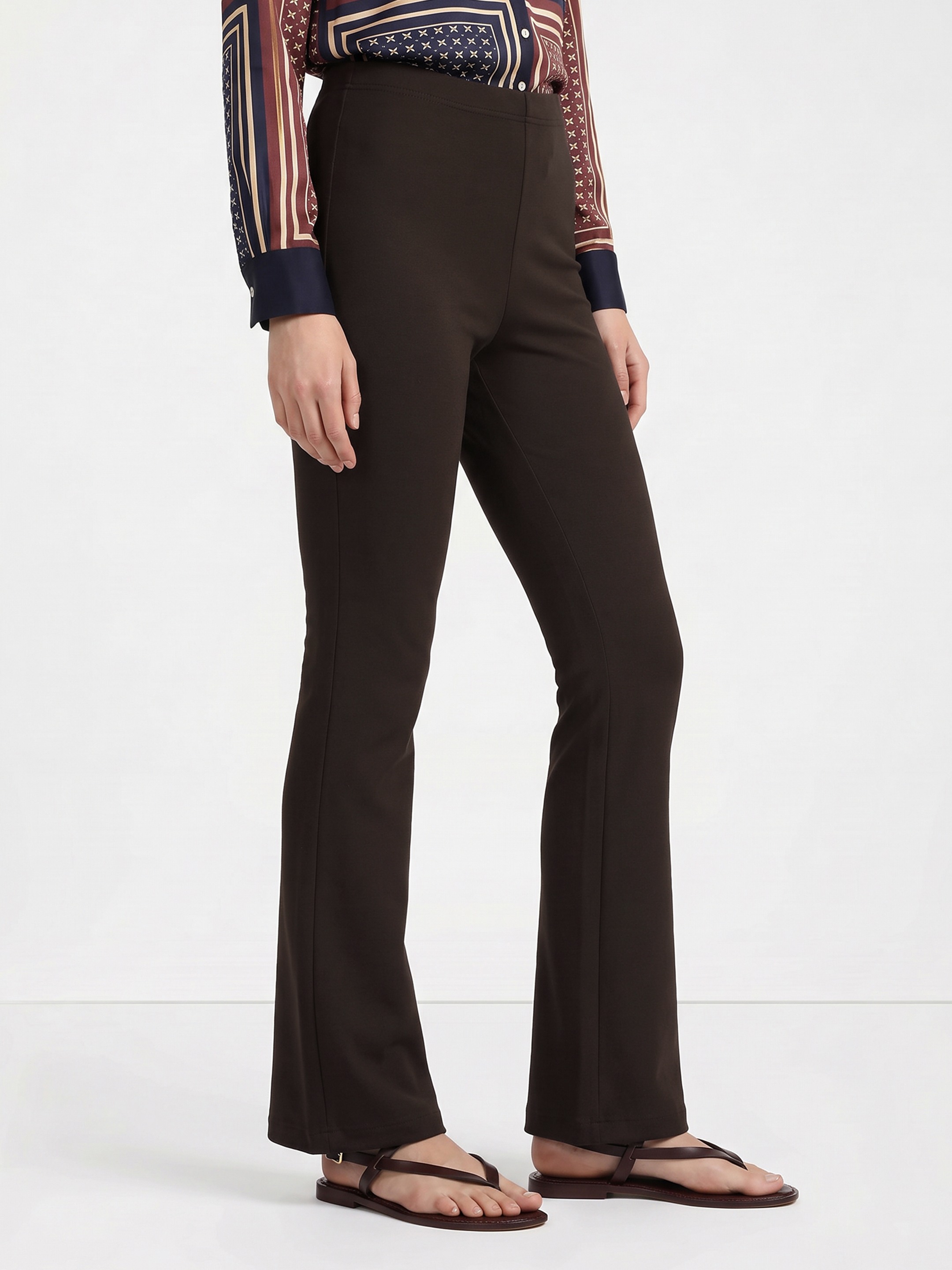 Mia Dark Brown Trouser