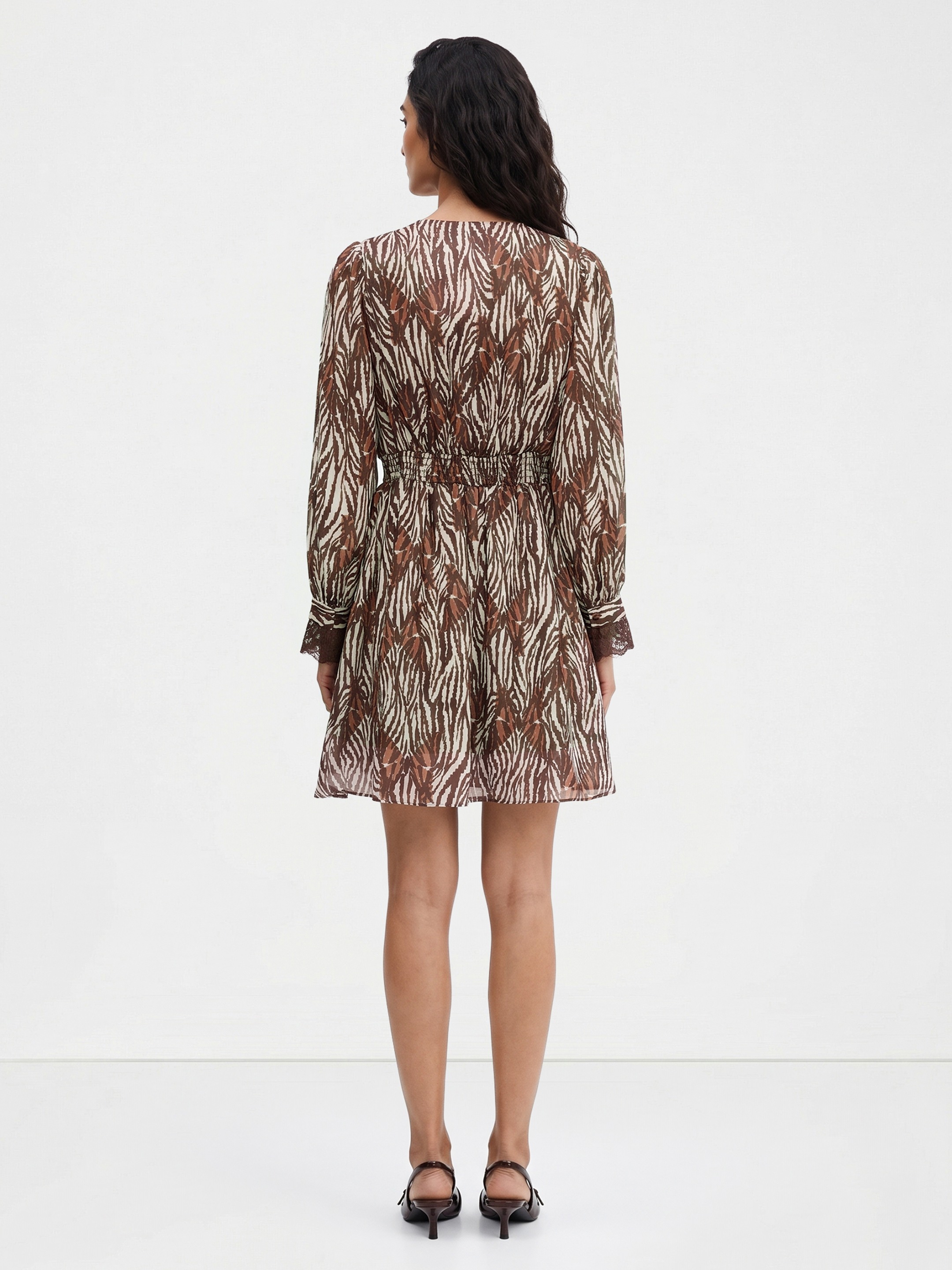 Avein Brown Dress