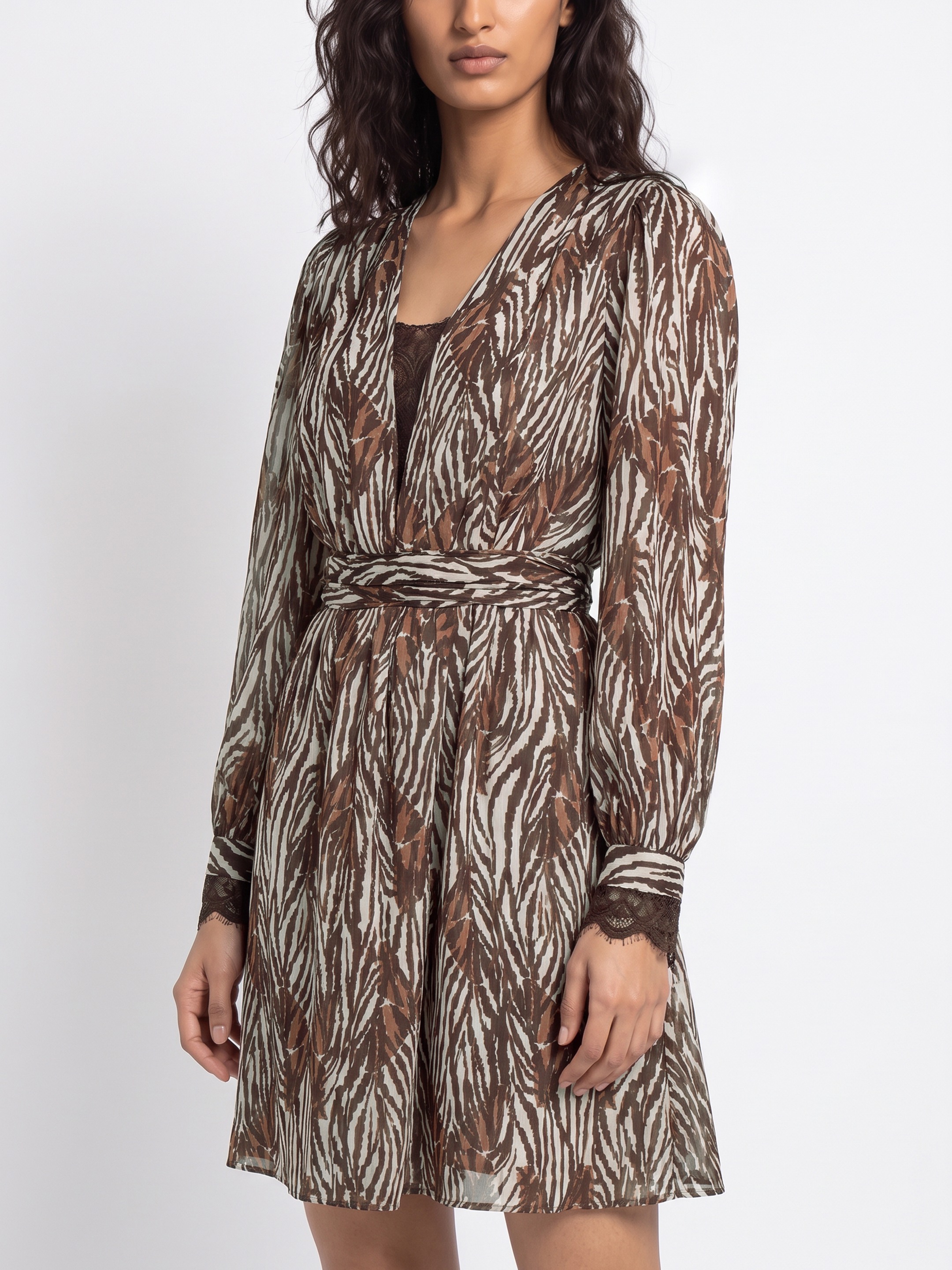 Avein Brown Dress