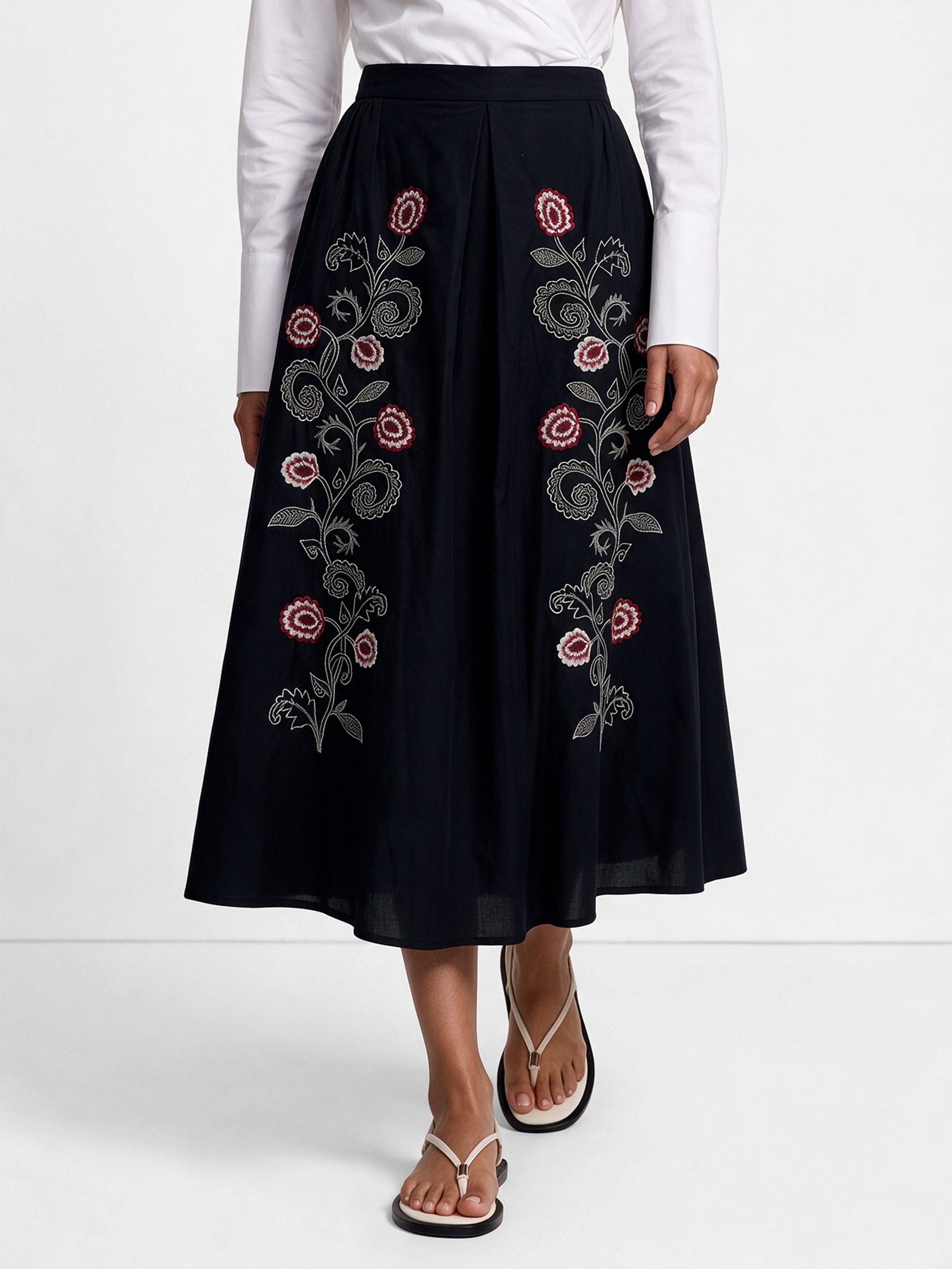 Judy Embroidered Skirt