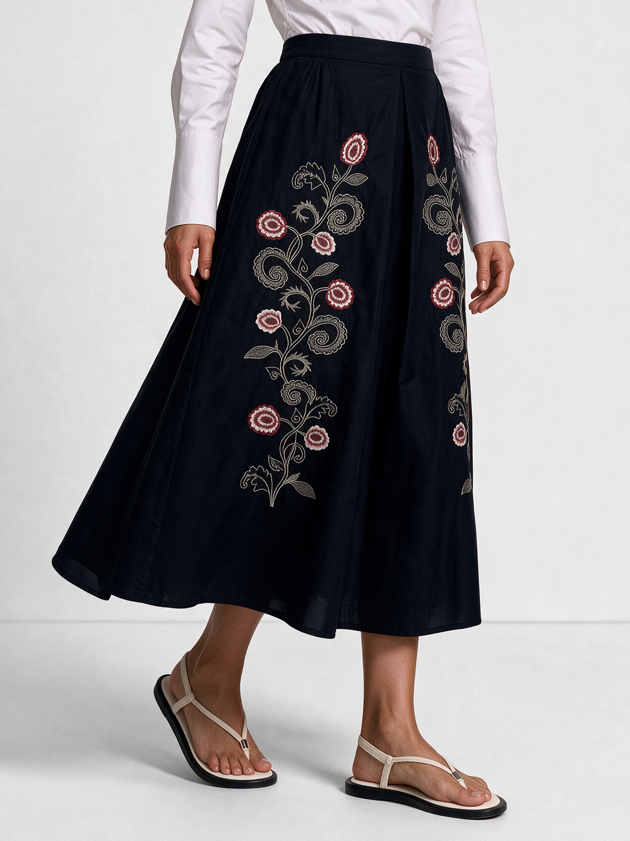 Judy Embroidered Skirt