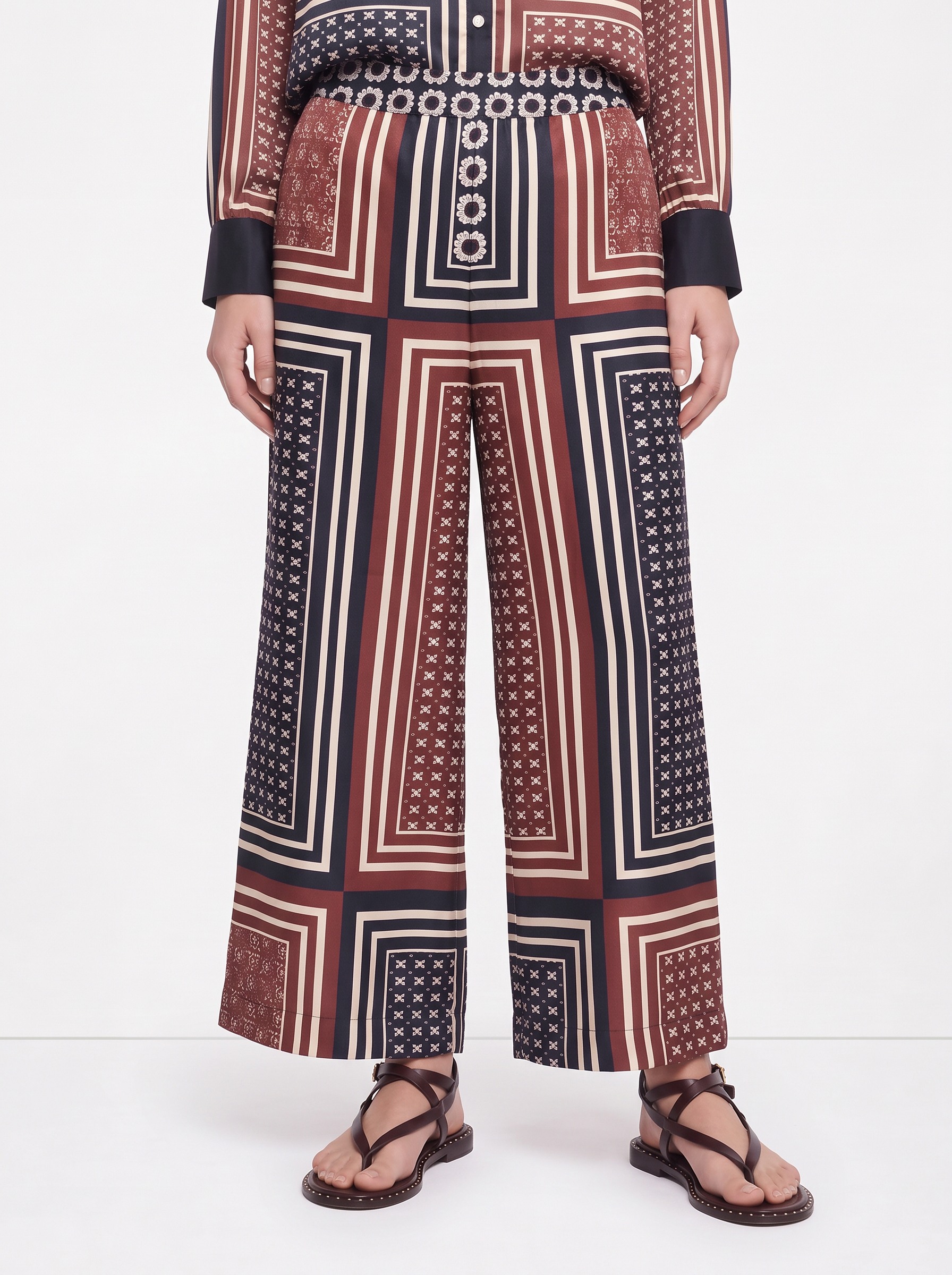 Pio Printed Trouser