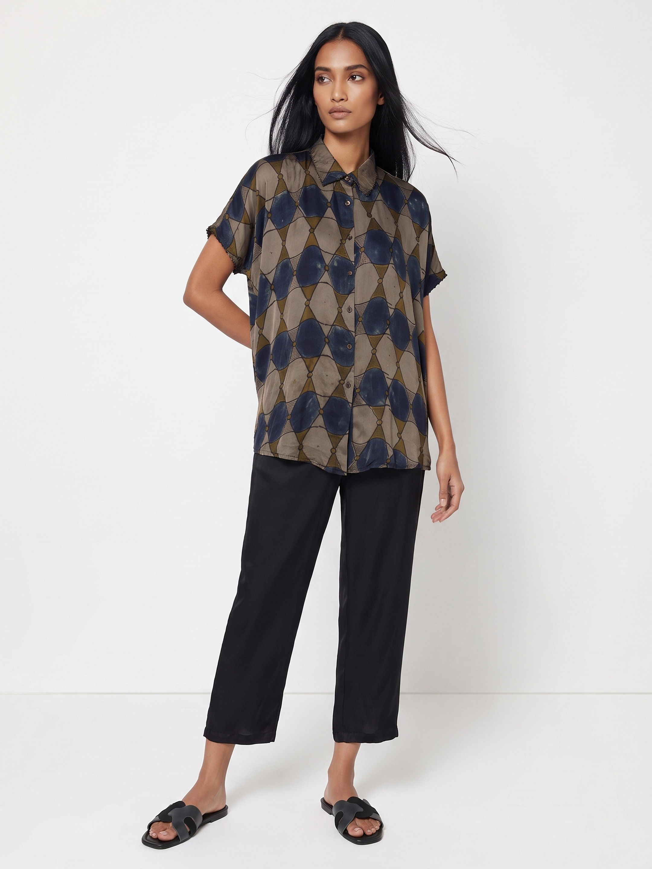 Blue Buttoned Shirt