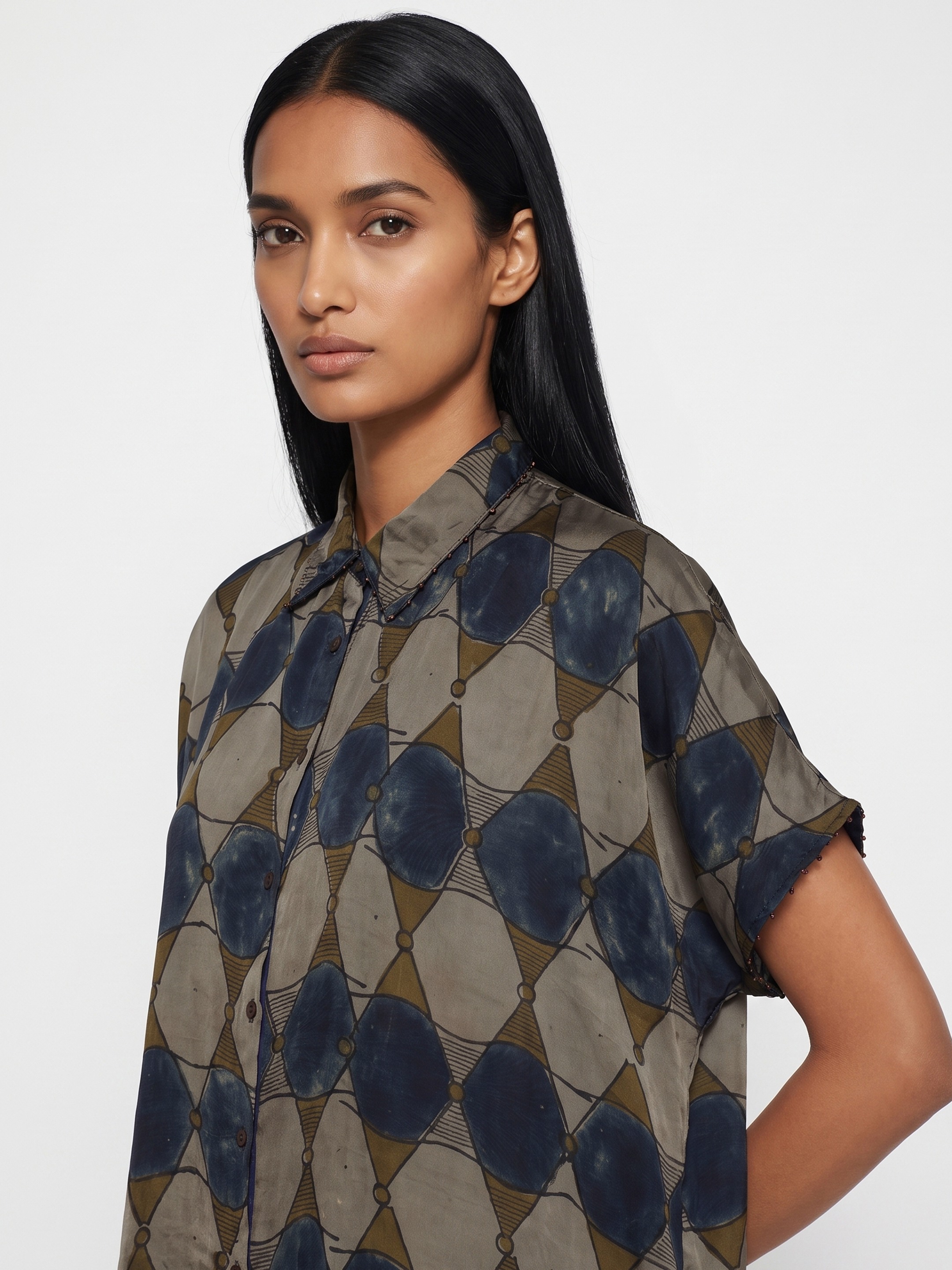 Blue Buttoned Shirt