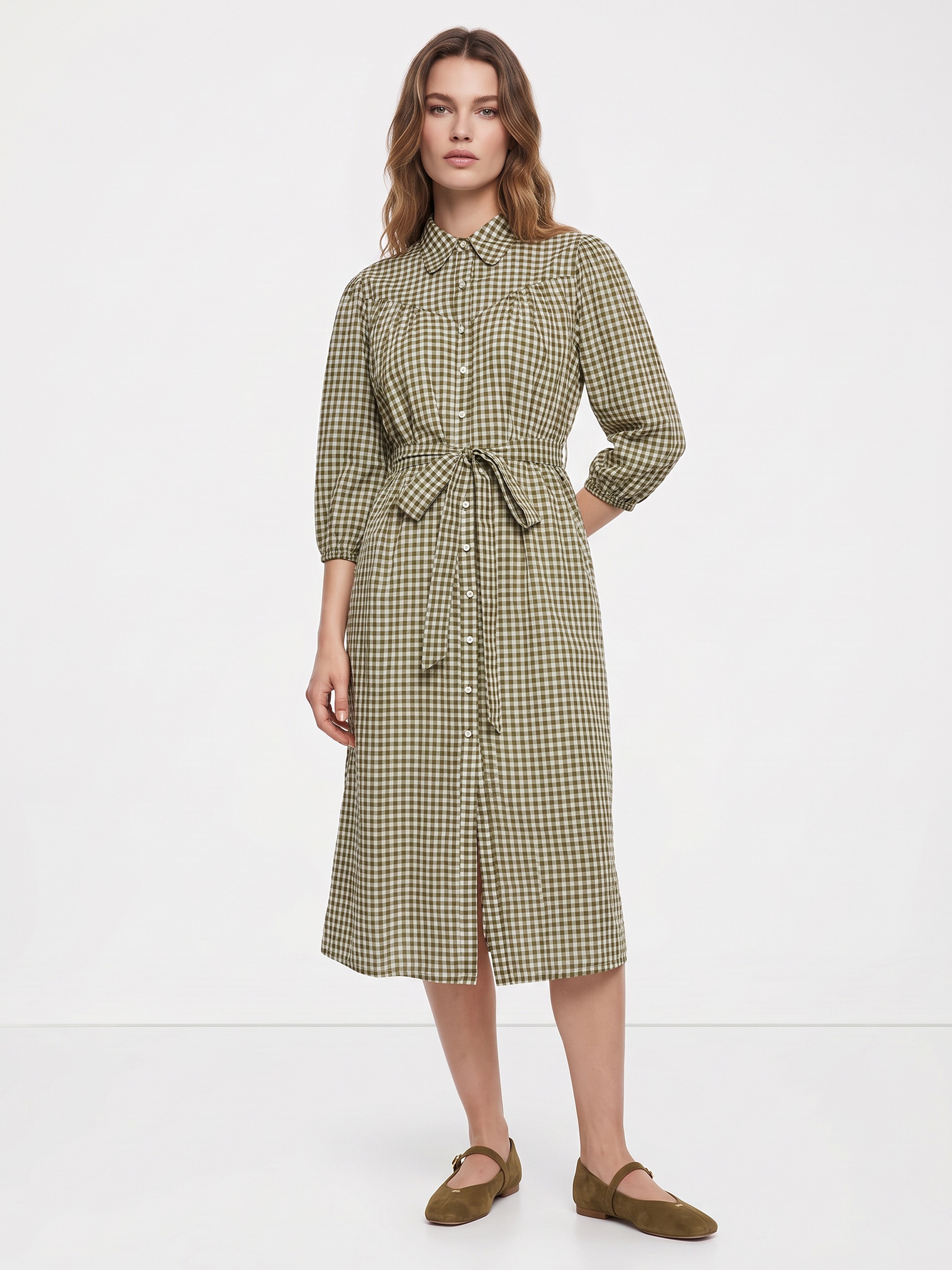 Anine Olive Green Dress