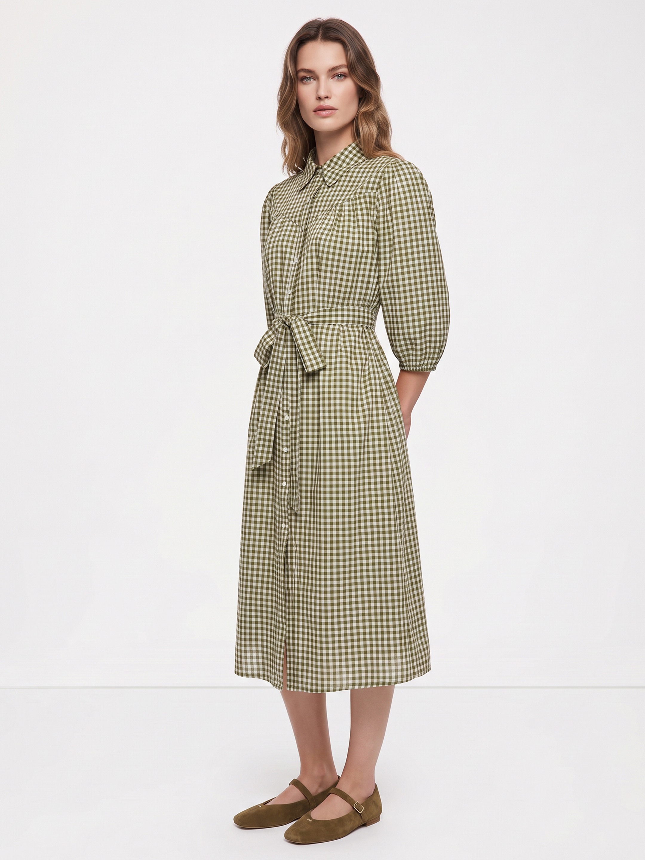 Anine Olive Green Dress