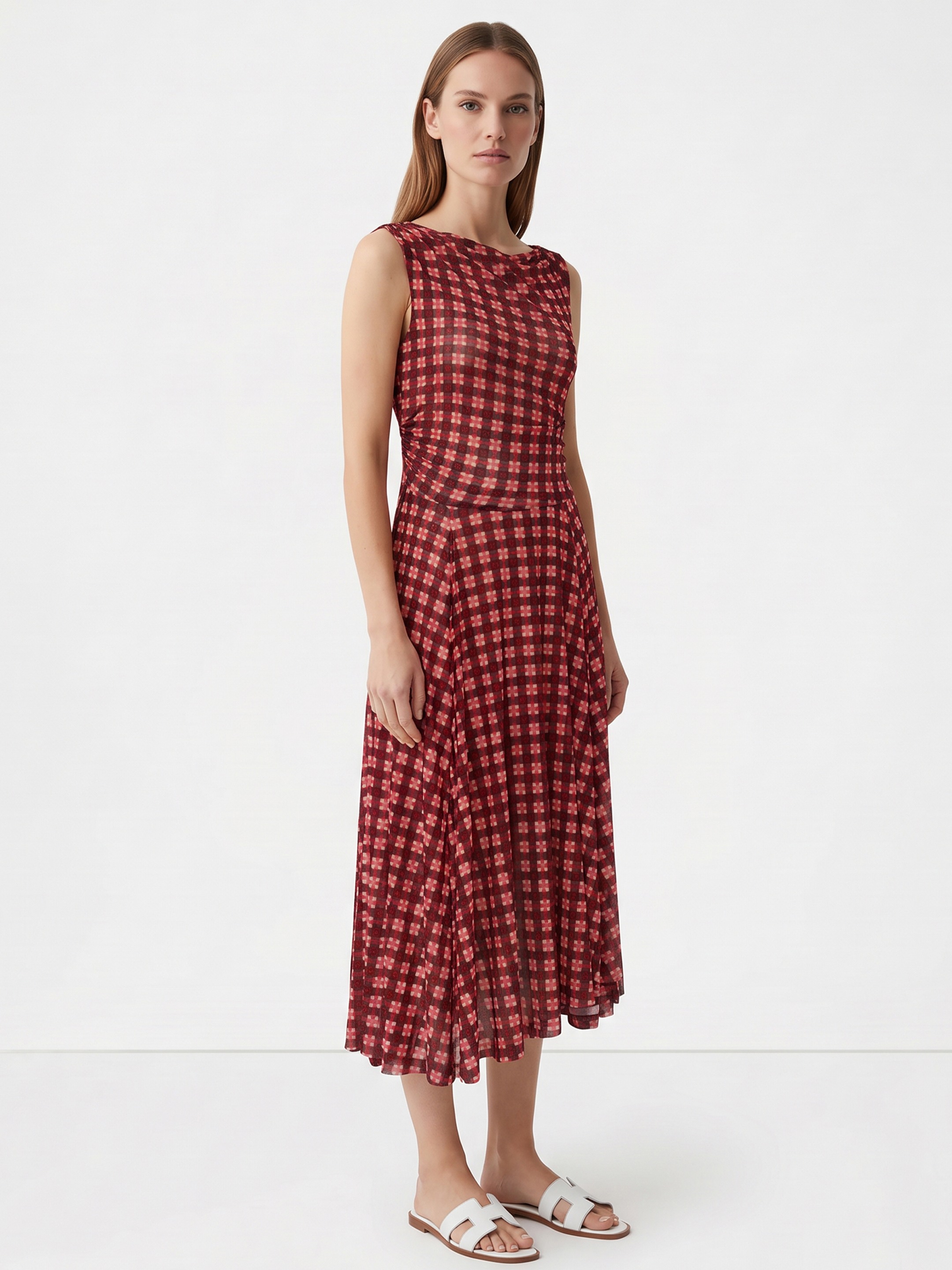 Sazene Red Dress