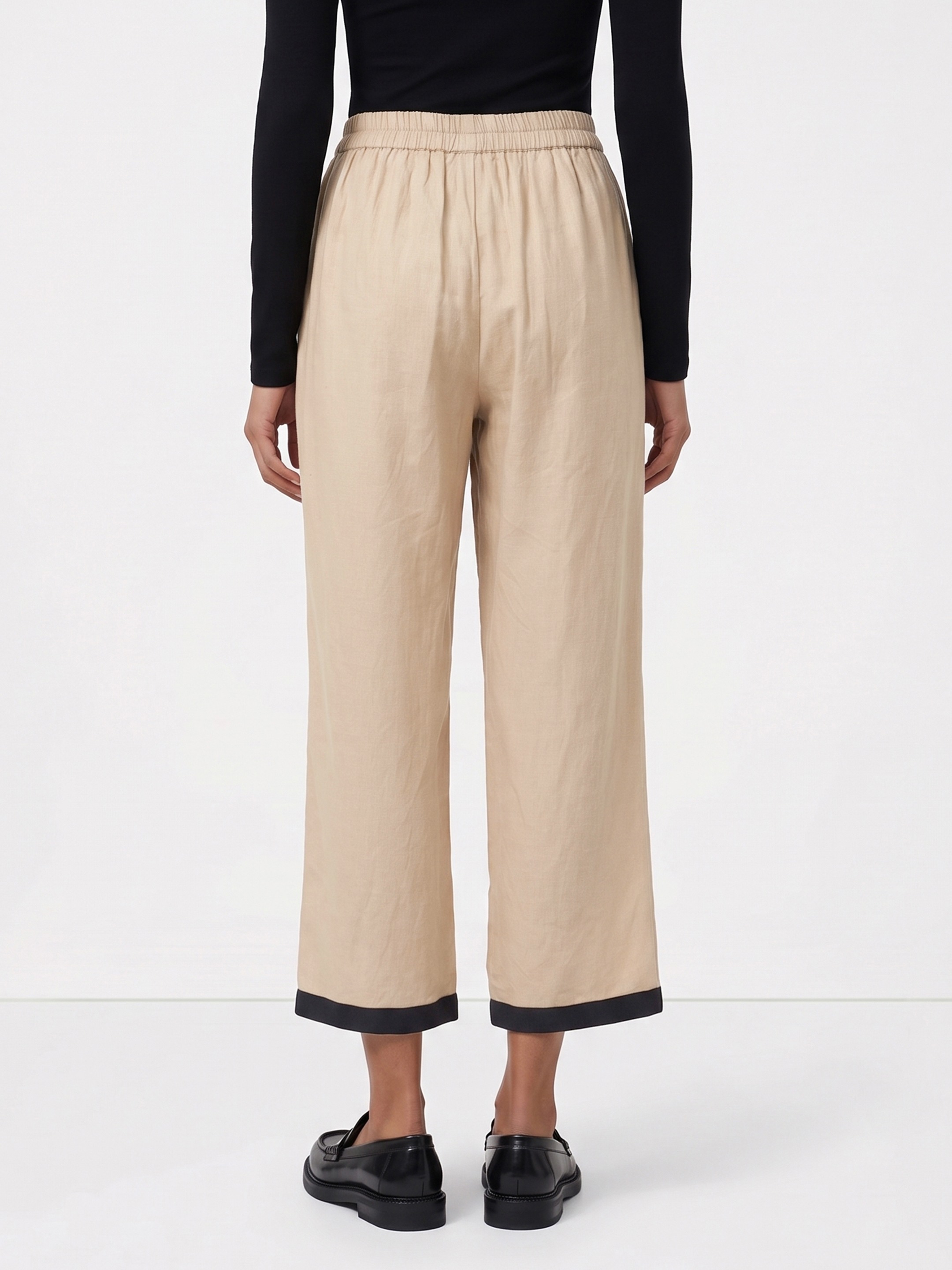 Beige LinenTrouser