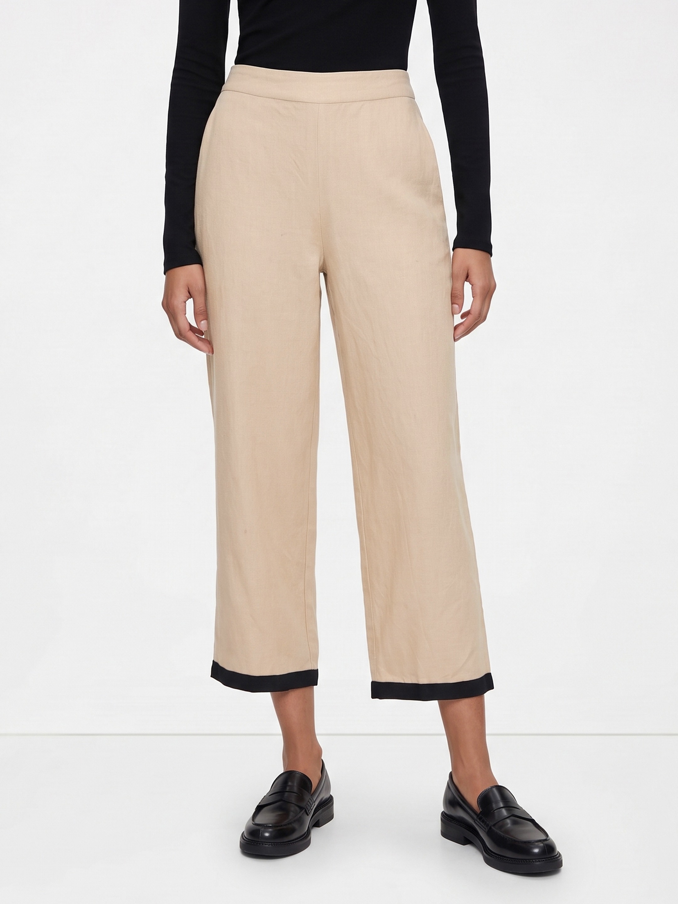 Beige LinenTrouser