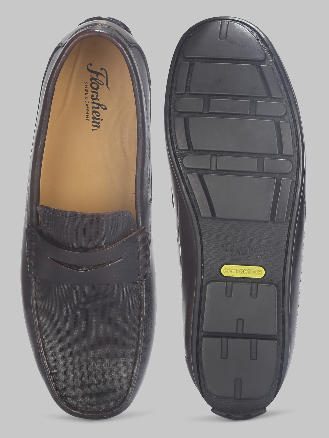 Florsheim Men Casual Driving -Brown
