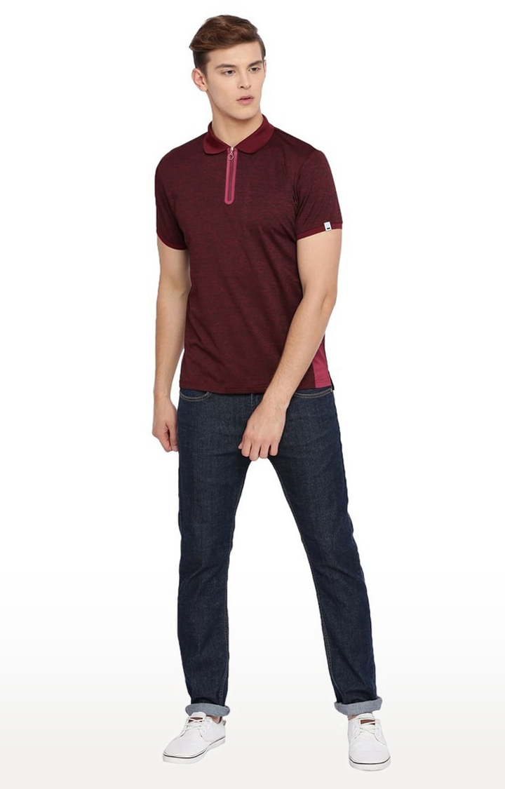 Basics | Red Solid Polos 0