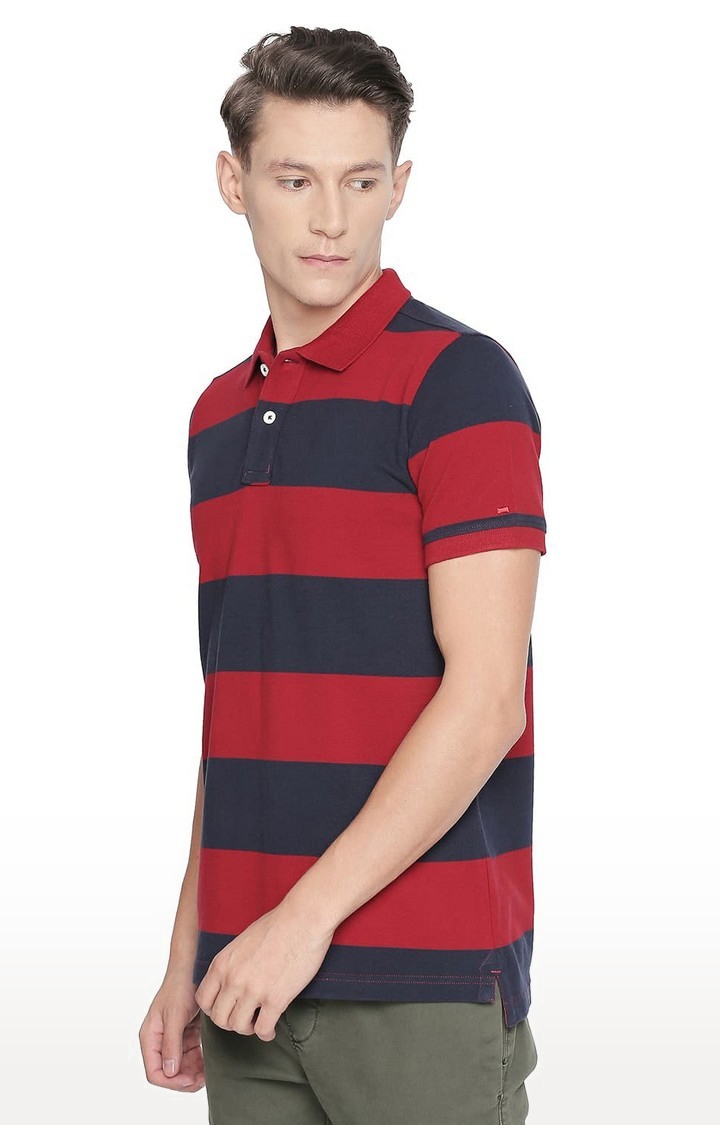 Basics | Red Striped Polos 0