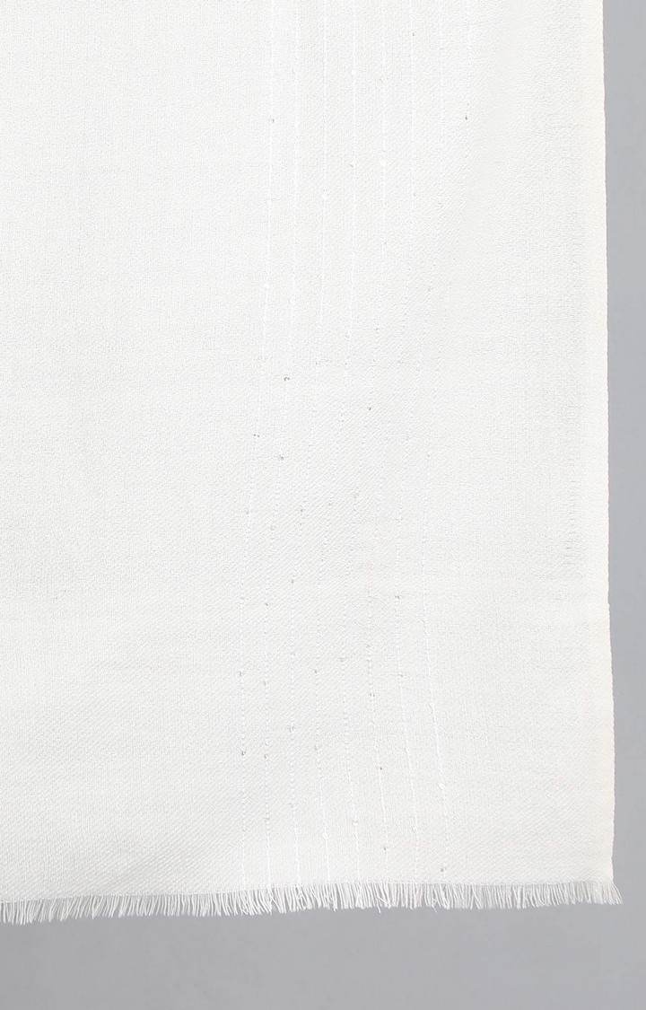 White Cotton Blend Dupatta