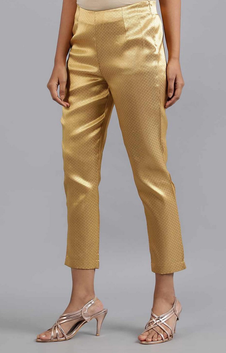 Women Trousers Long Wide Leg Bottoms Waist Pants Ladies Polyester  Elasticated | eBay