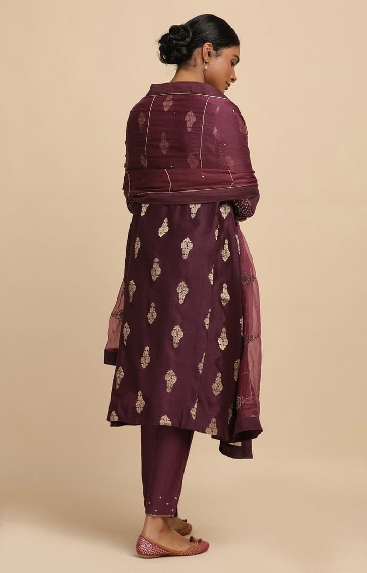 Women's Purple Dupattas