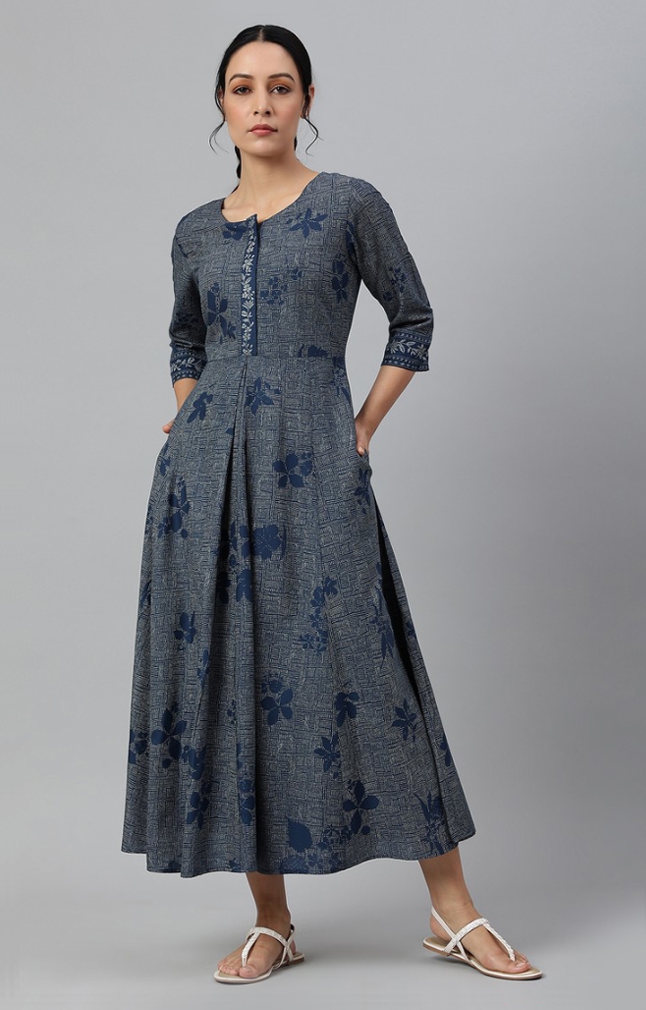 Buy Teal Color Georgette Fabric Ethnic Wear Anarkali Suit Online - SALV3897  | Appelle Fashion
