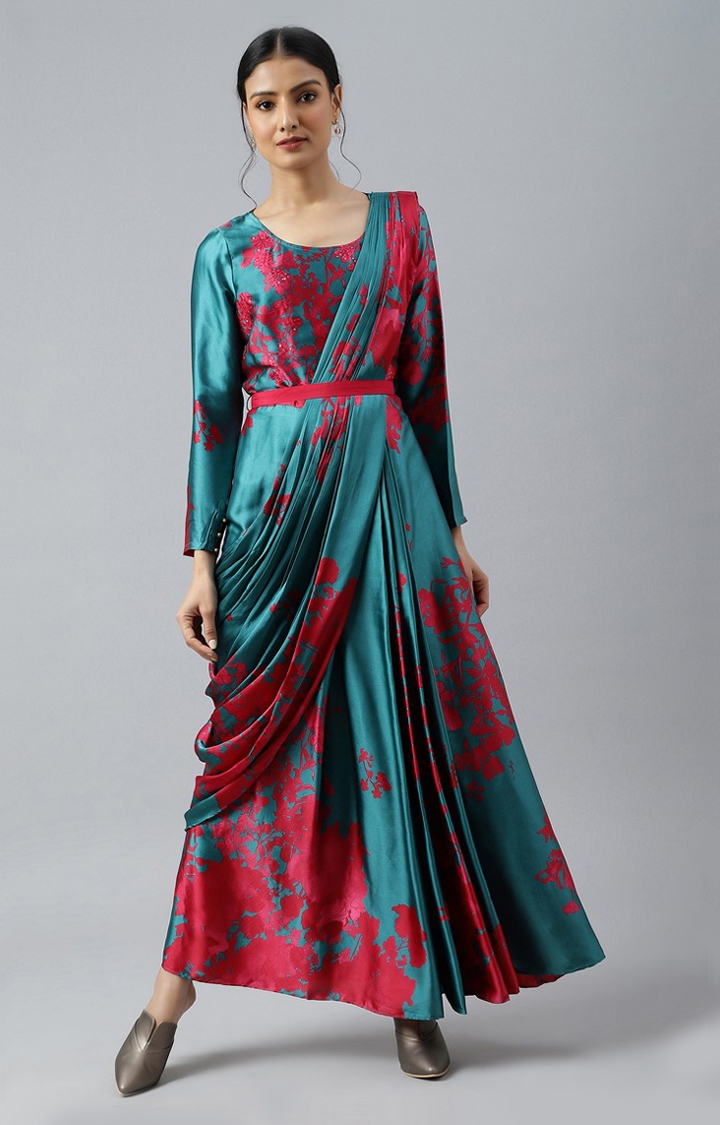 Nice V-neck Casual Women's Wrap Dress - Summer Floral Maxi Dresses - W –  Deals DejaVu