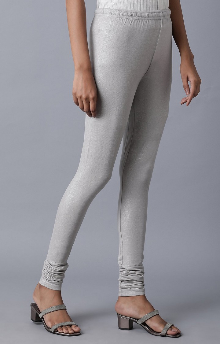 Buy Cream Leggings for Women by W Online | Ajio.com