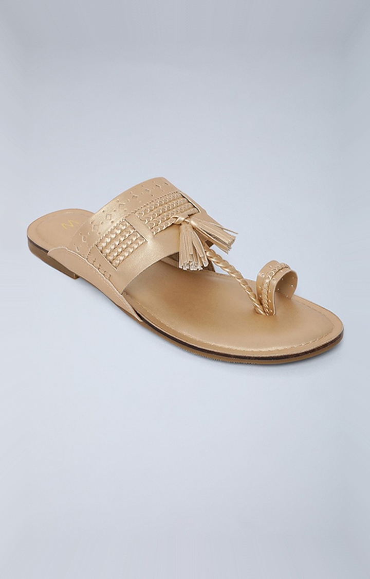 W | Round Toe Solid Flat 0