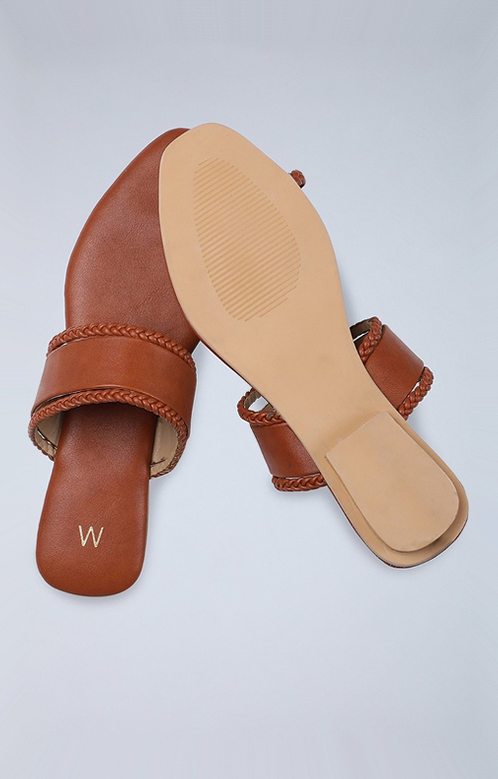 Square Toe Solid Flat