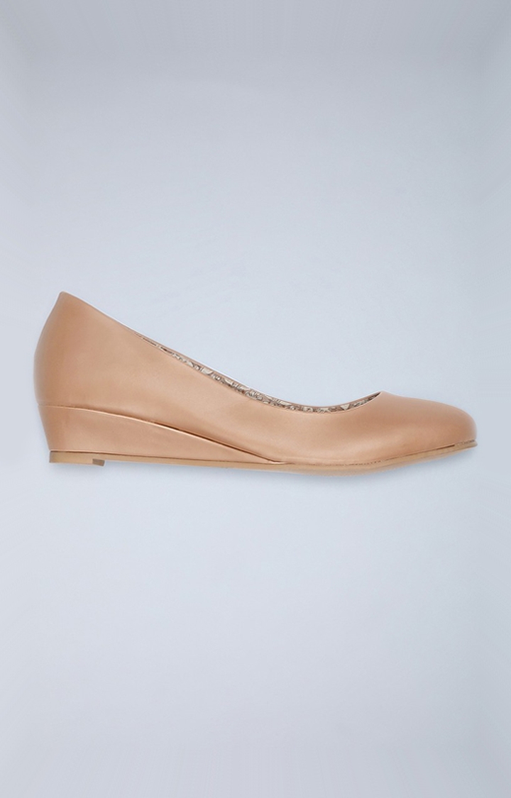 W | Round Toe Solid Wedge 1