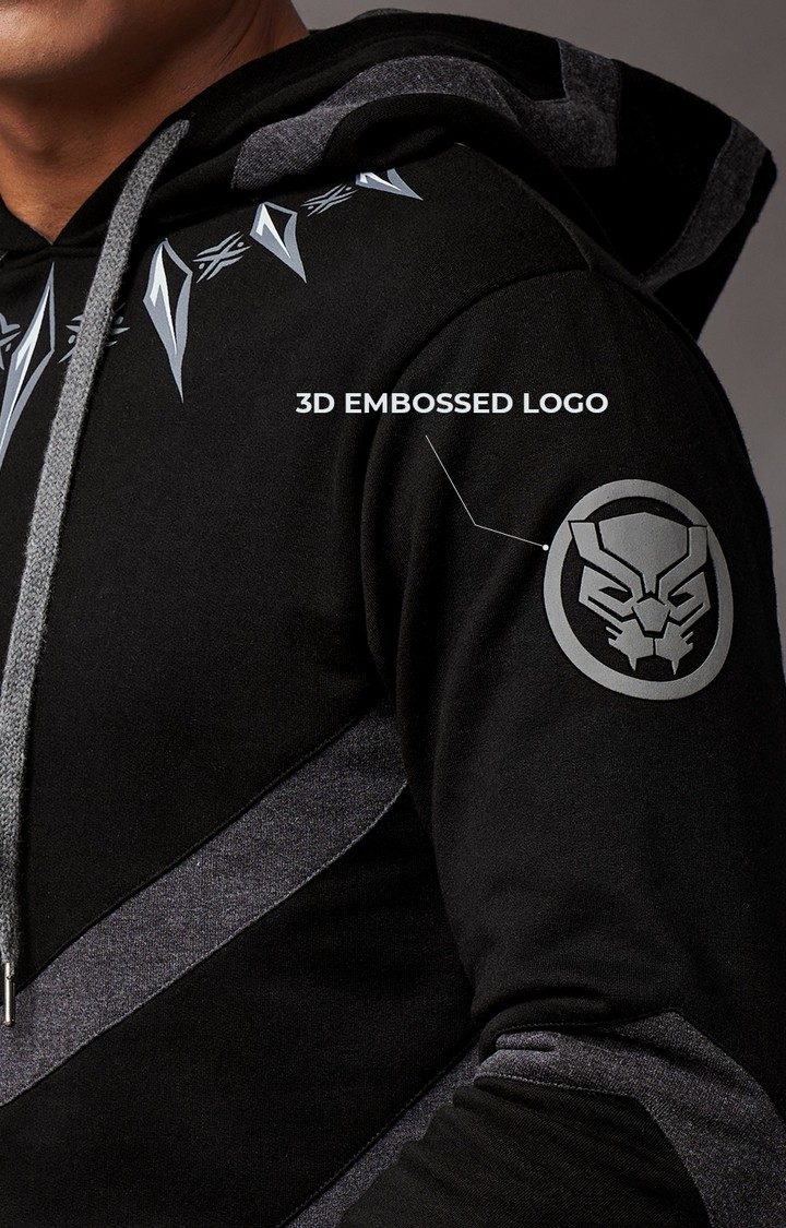Men's Black Panther: The Suit Hoodie