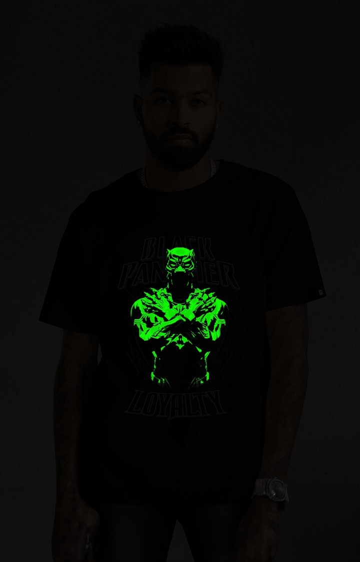 Men's Black Panther: Loyalty (Glow In The Dark) T-Shirt