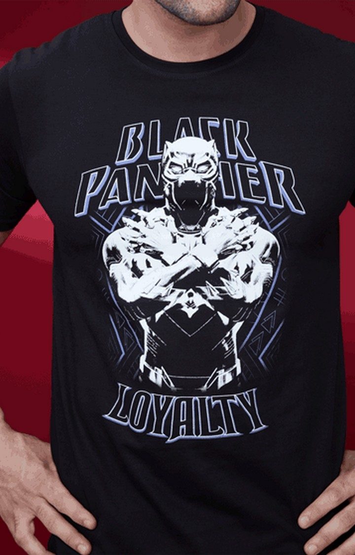 Men's Black Panther: Loyalty (Glow In The Dark) T-Shirt