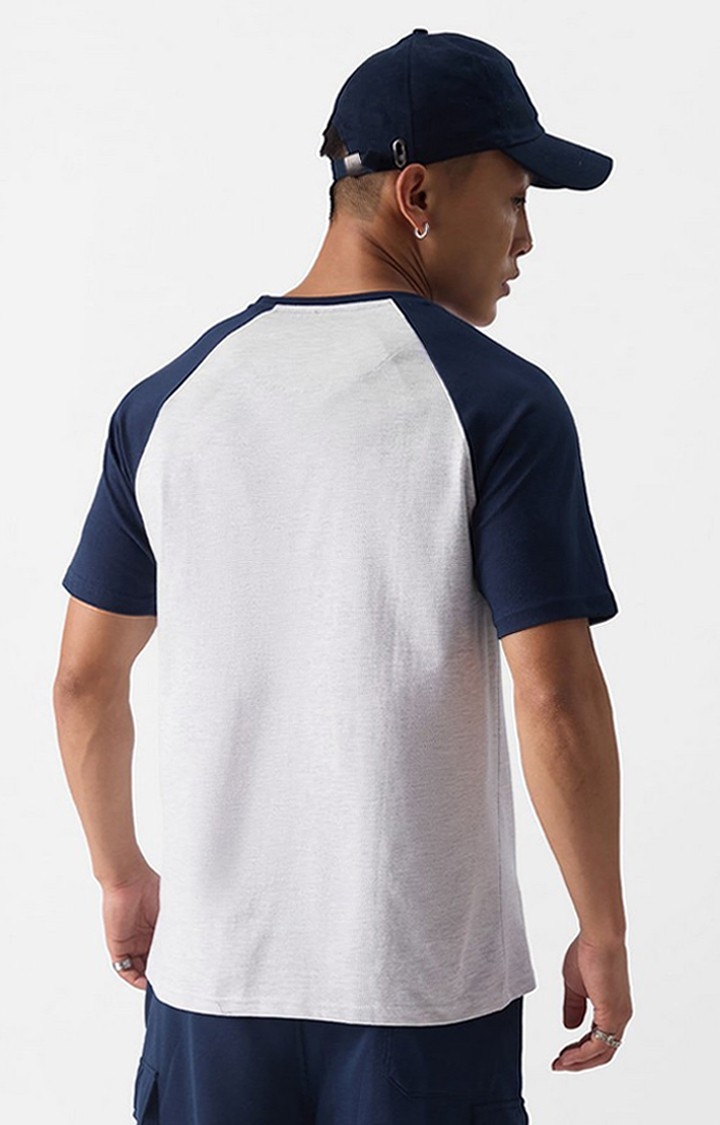 Men's Dexter: Genius Alert Grey Printed Regular T-Shirt