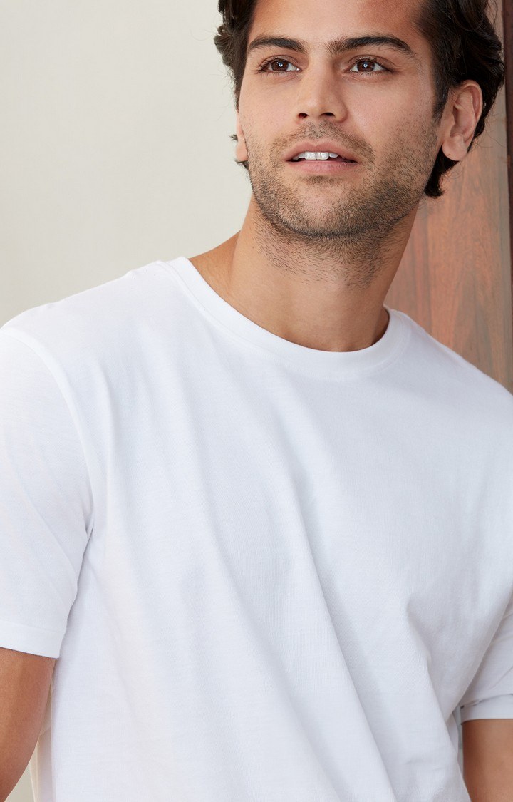 Men's Supima: White Supima T-Shirt