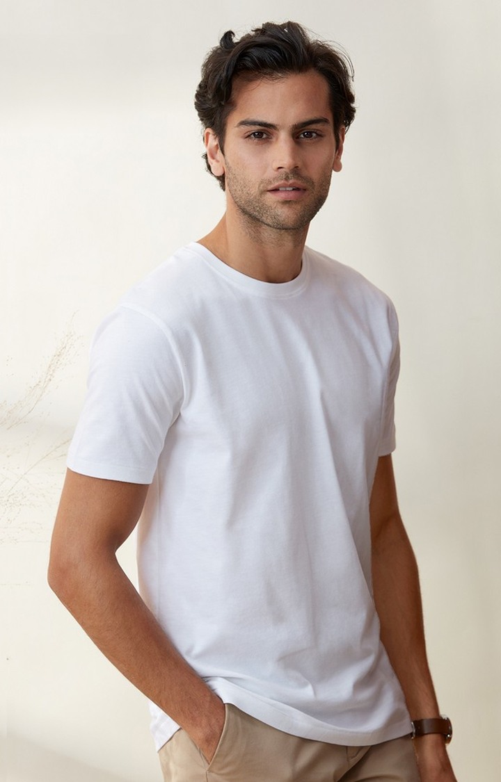 Men's Supima: White Supima T-Shirt