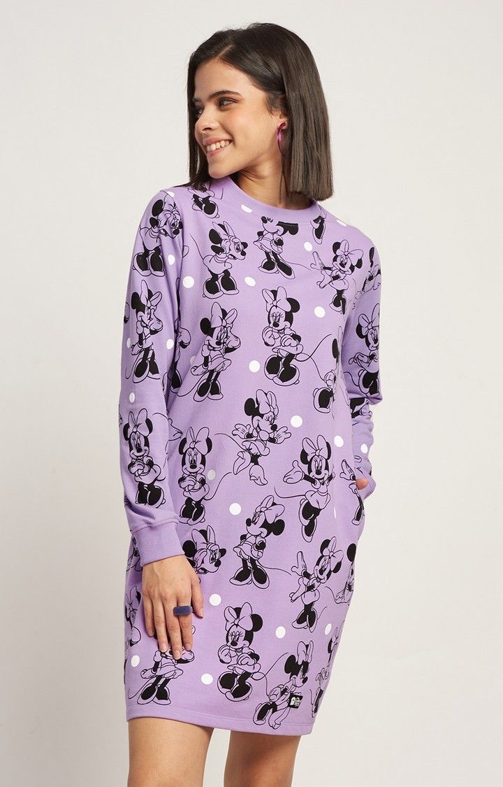 Women's Disney: All About Minnie Sweatshirt Dresses