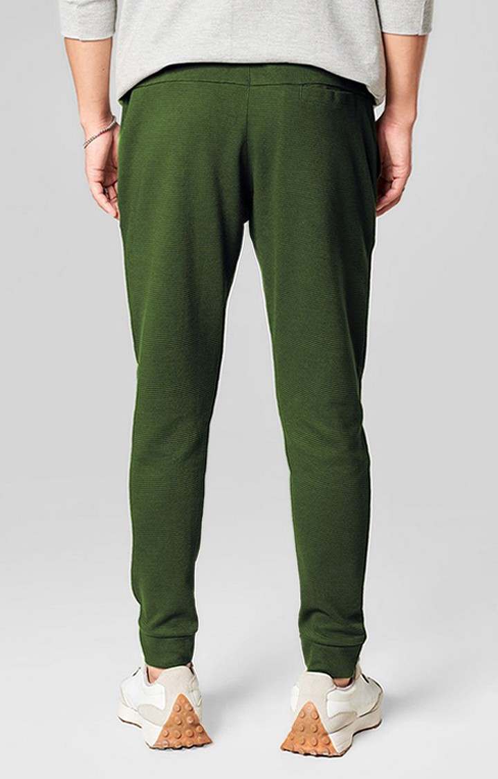 Dark olive joggers outlet