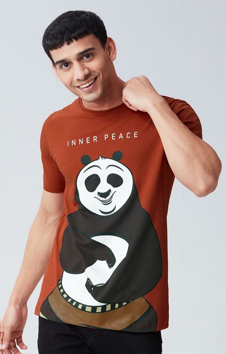Men's Official Kung Fu Panda Inner Peace T-Shirts