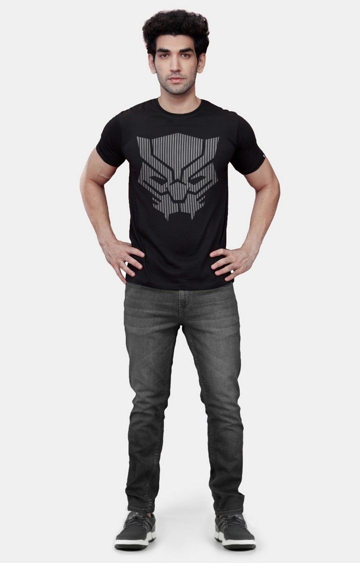 Men's Marvel: Black Panther Logo T-Shirt