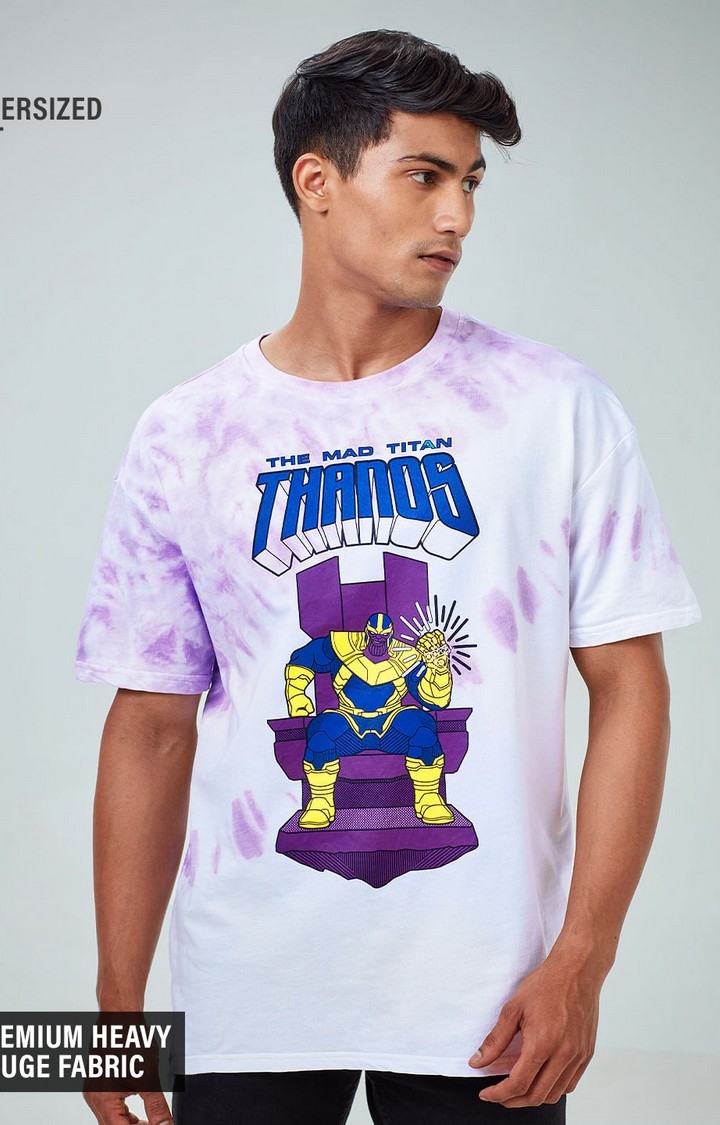 Men's Marvel: Thanos Mad Titan Oversized T-Shirt