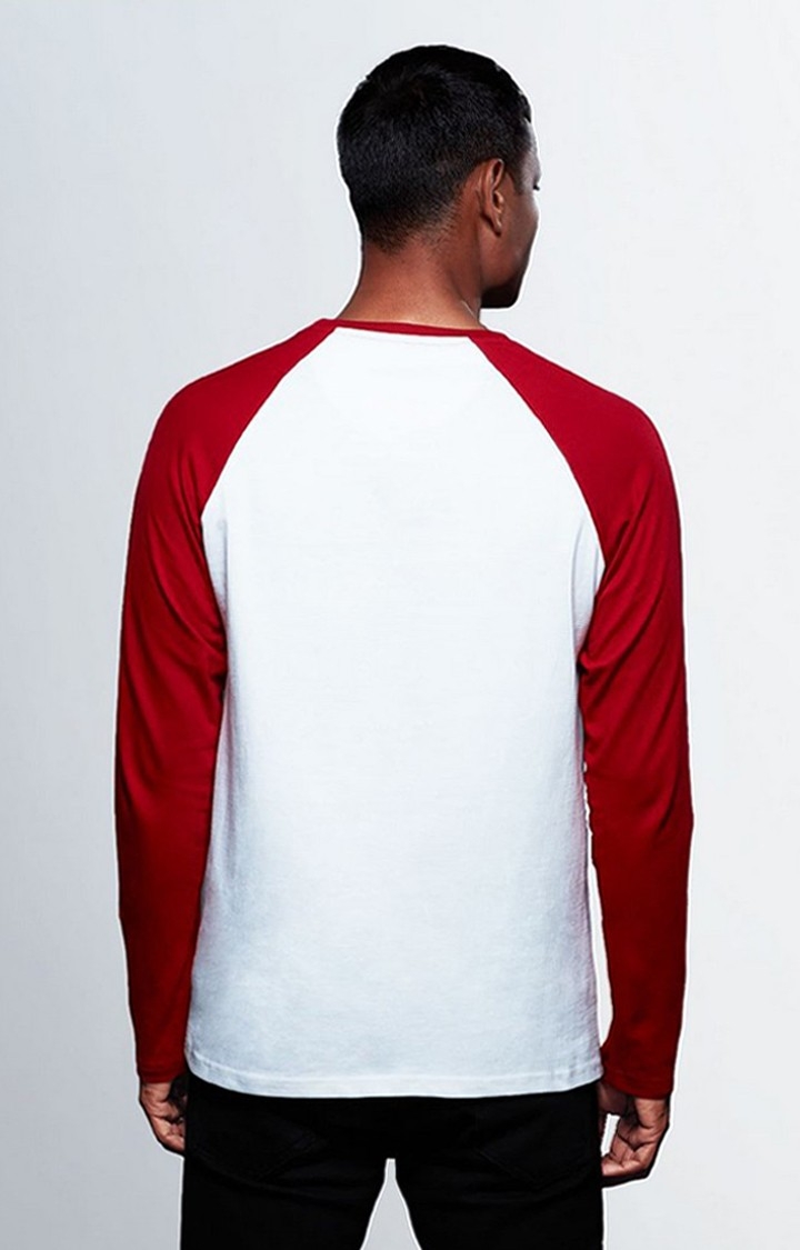 Men's Marvel: Maximum Carnage White & Red Printed Regular T-Shirt
