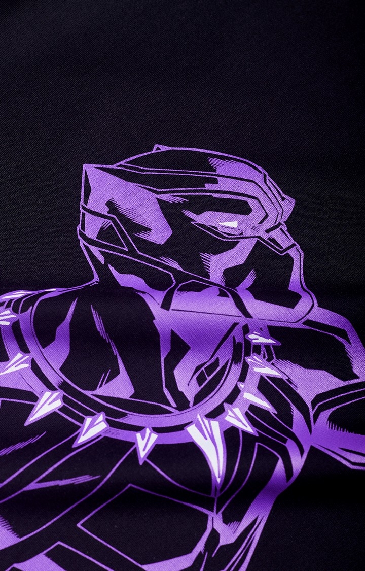 Men's Black Panther: Panther Power Oversized T-Shirt